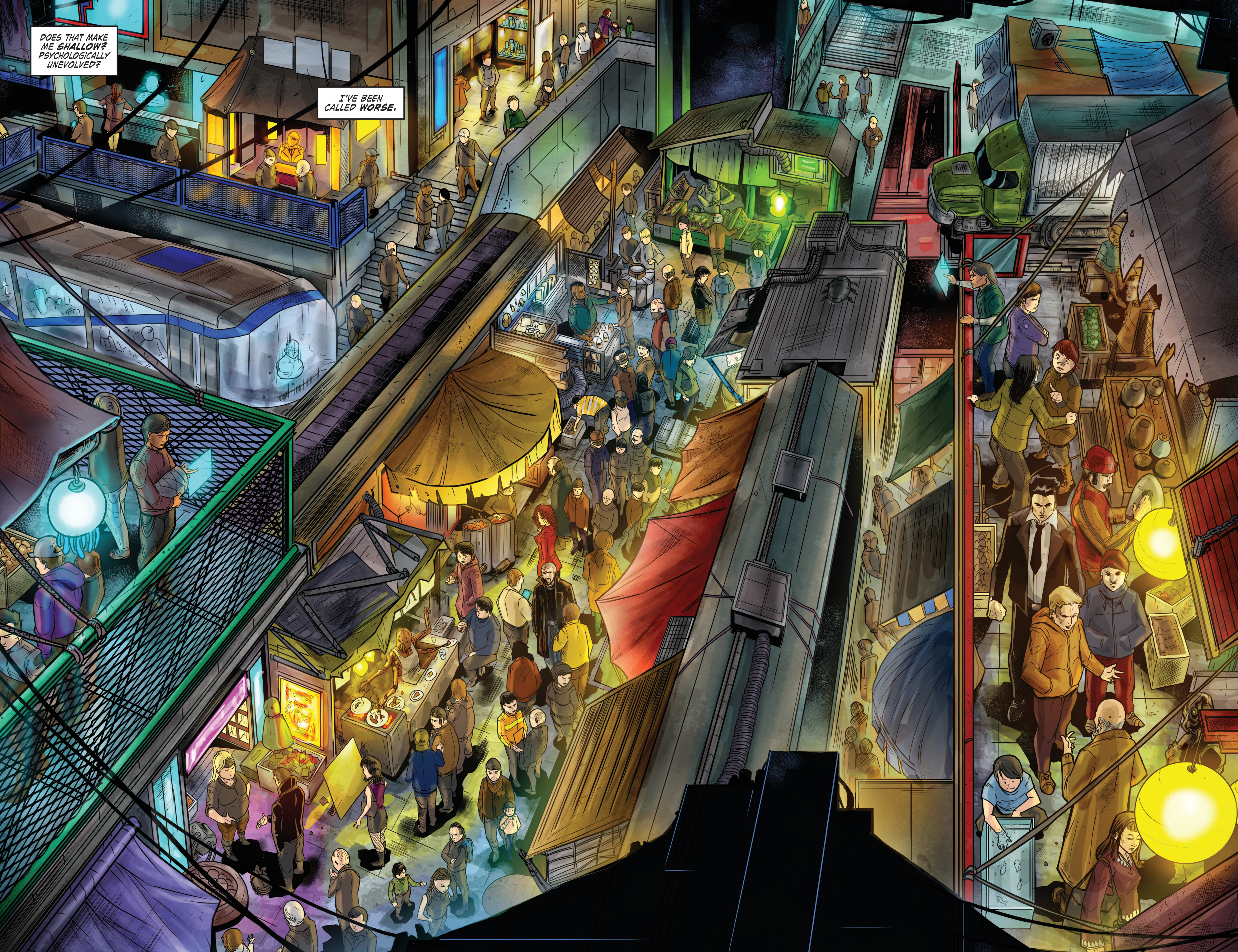 Read online Altered Carbon: Download Blues comic -  Issue # TPB - 38