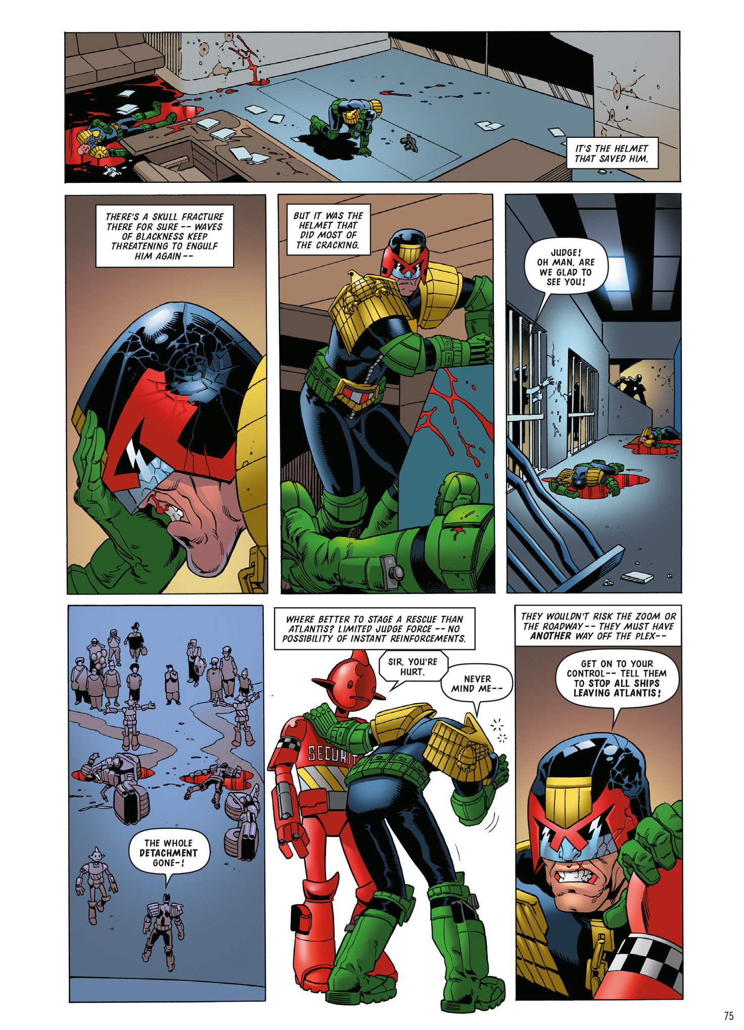 Read online Judge Dredd: The Complete Case Files comic -  Issue # TPB 35 (Part 1) - 77