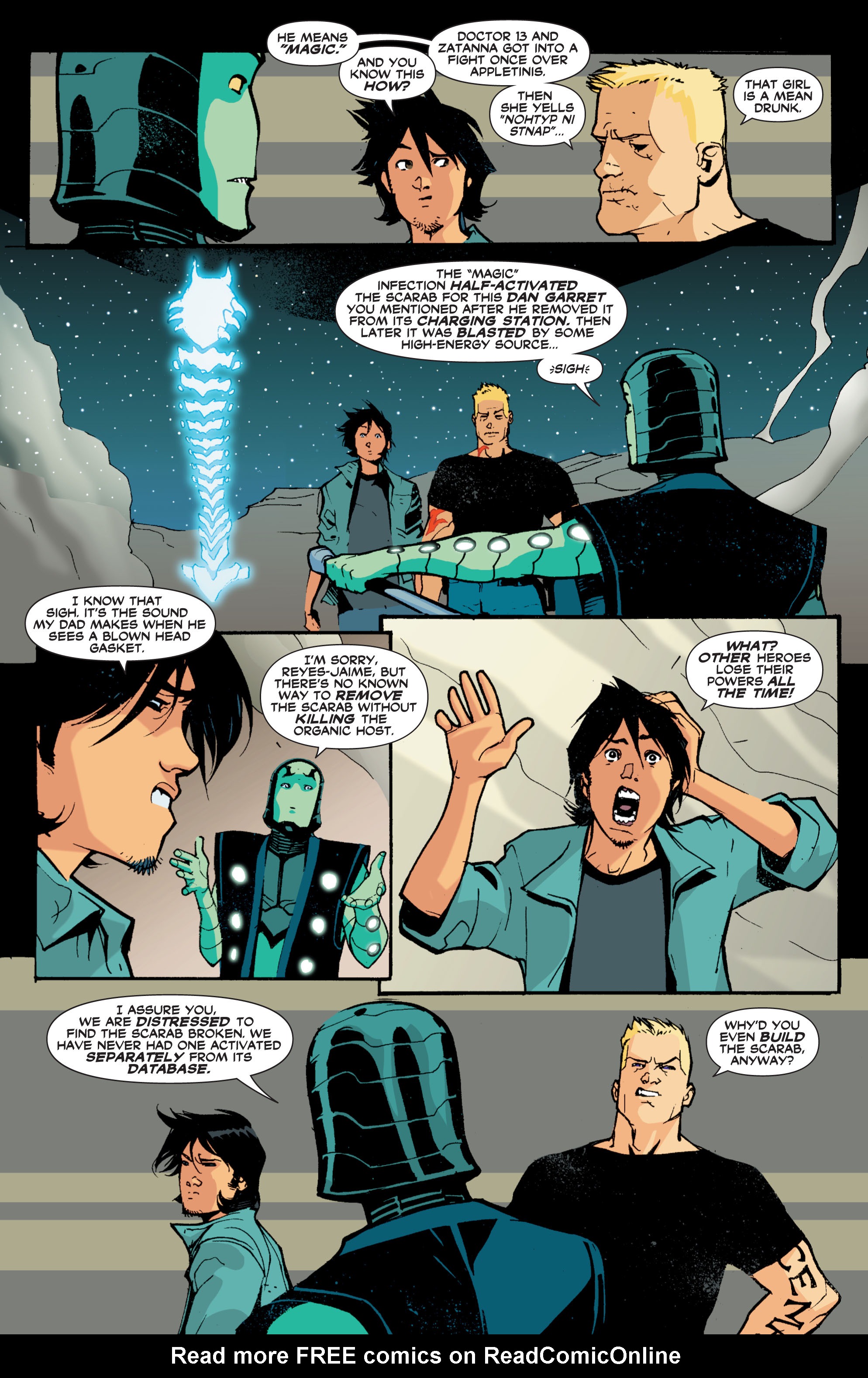 Read online Blue Beetle (2006) comic -  Issue #13 - 4
