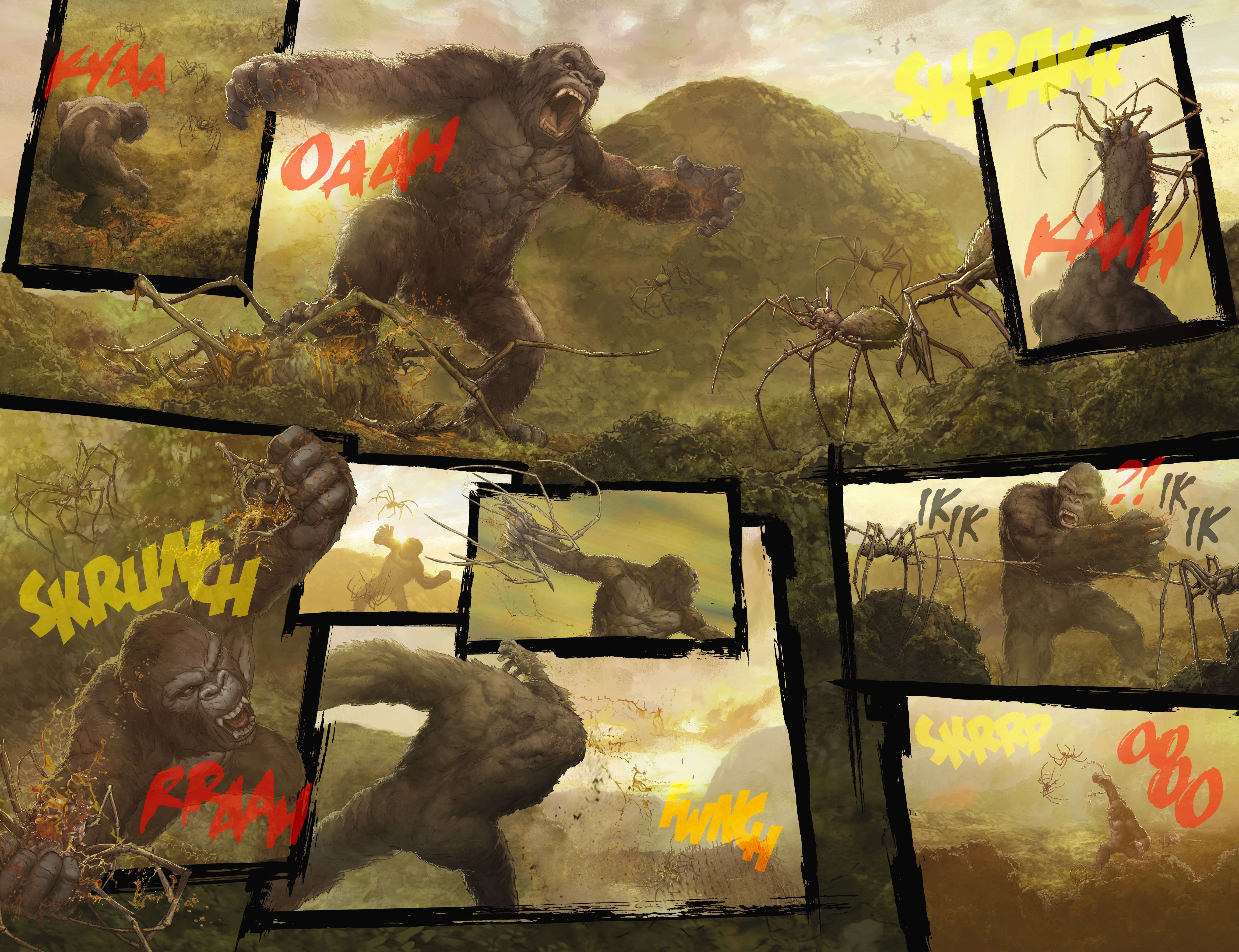 Read online Skull Island: The Birth of Kong comic -  Issue # _TPB - 74