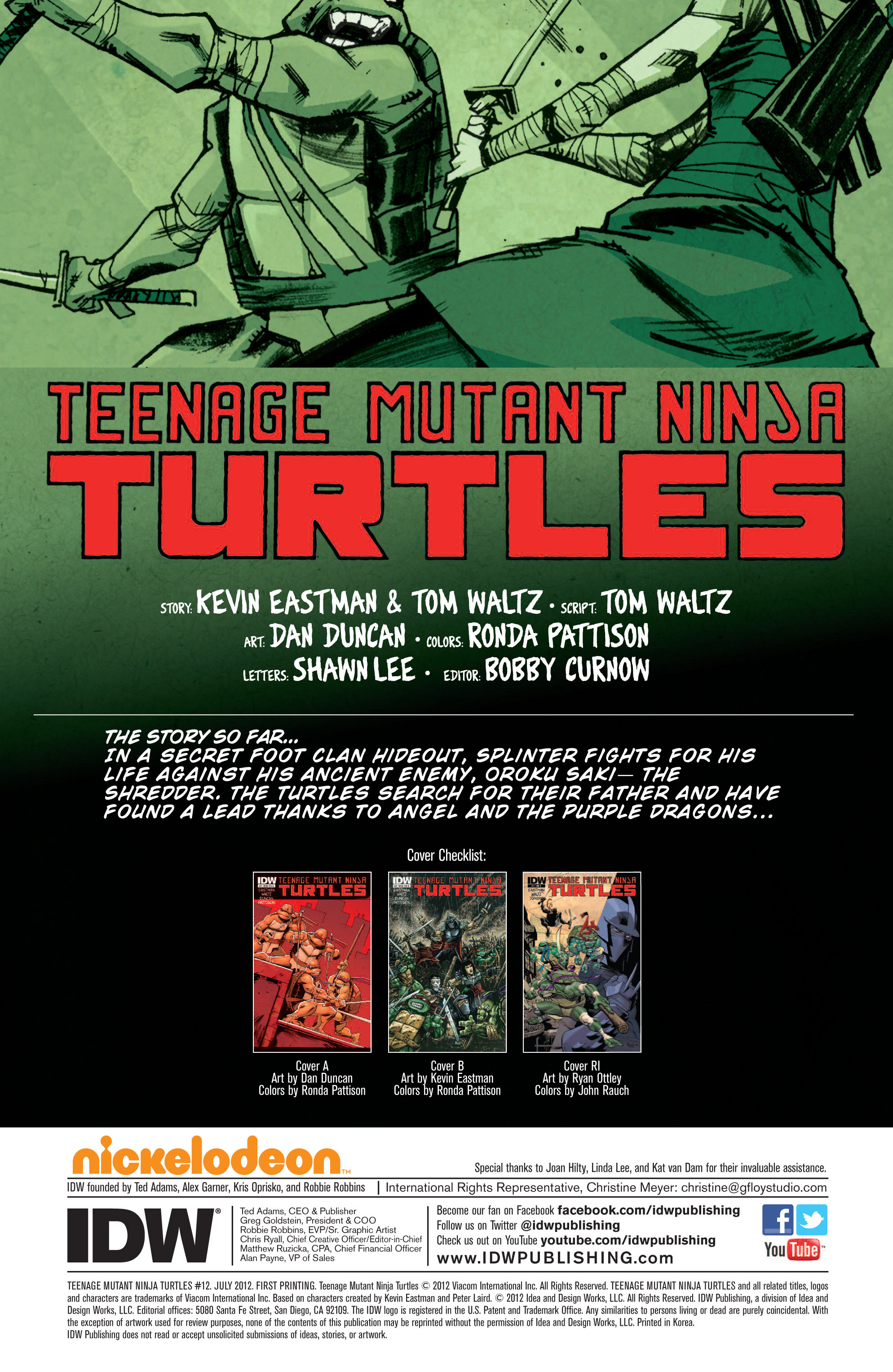 Read online Teenage Mutant Ninja Turtles (2011) comic -  Issue #12 - 4