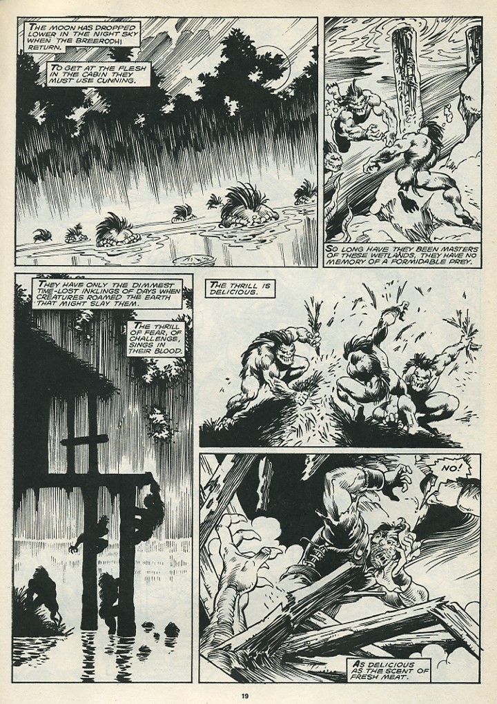 Read online The Savage Sword Of Conan comic -  Issue #172 - 21