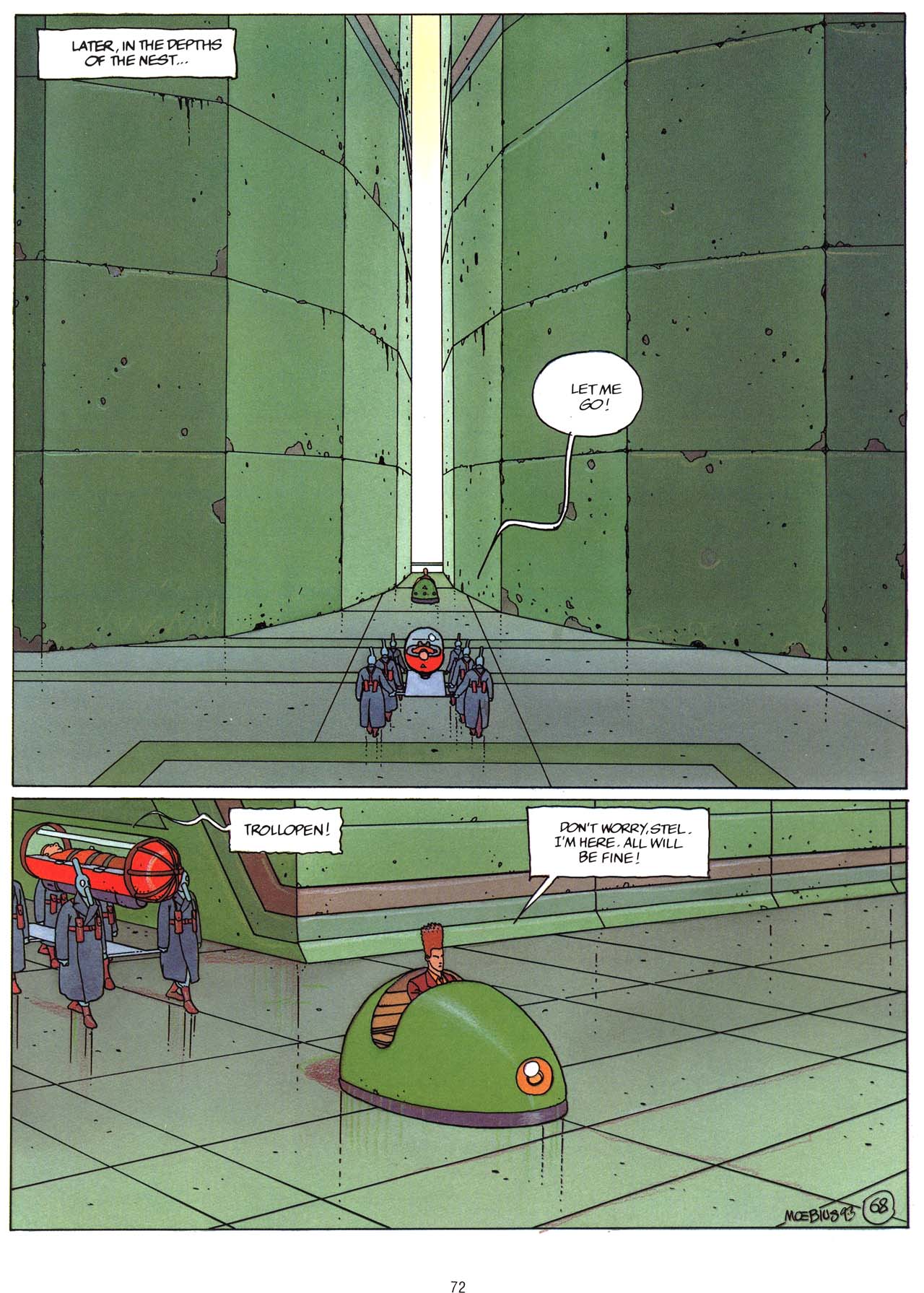 Read online Epic Graphic Novel: Moebius comic -  Issue # TPB 9 - 74