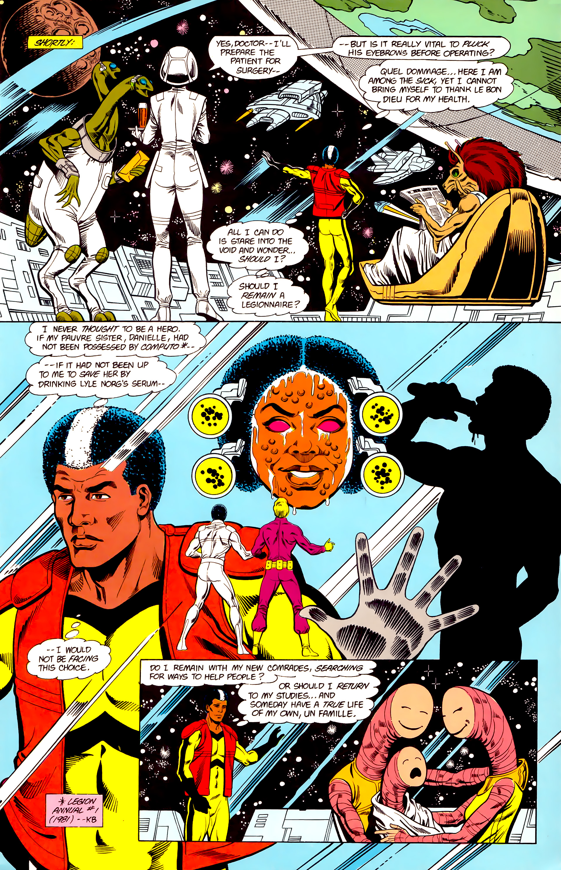 Read online Legion of Super-Heroes (1984) comic -  Issue #19 - 24