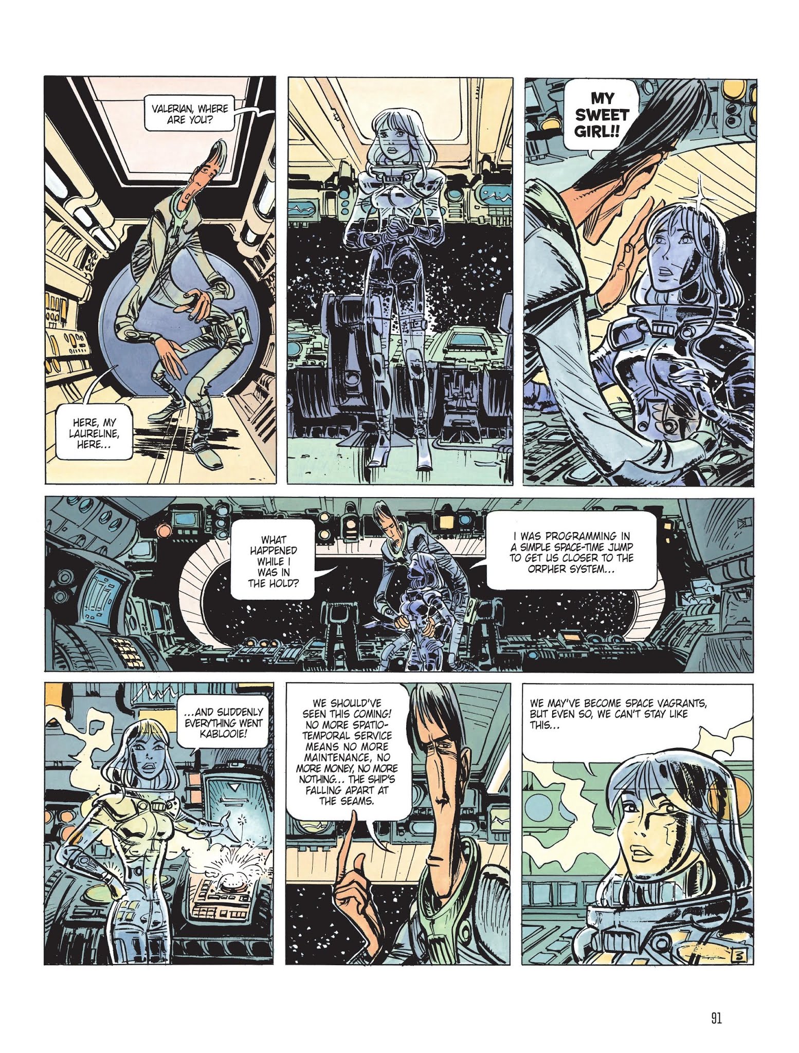 Read online Valerian The Complete Collection comic -  Issue # TPB 5 (Part 1) - 91