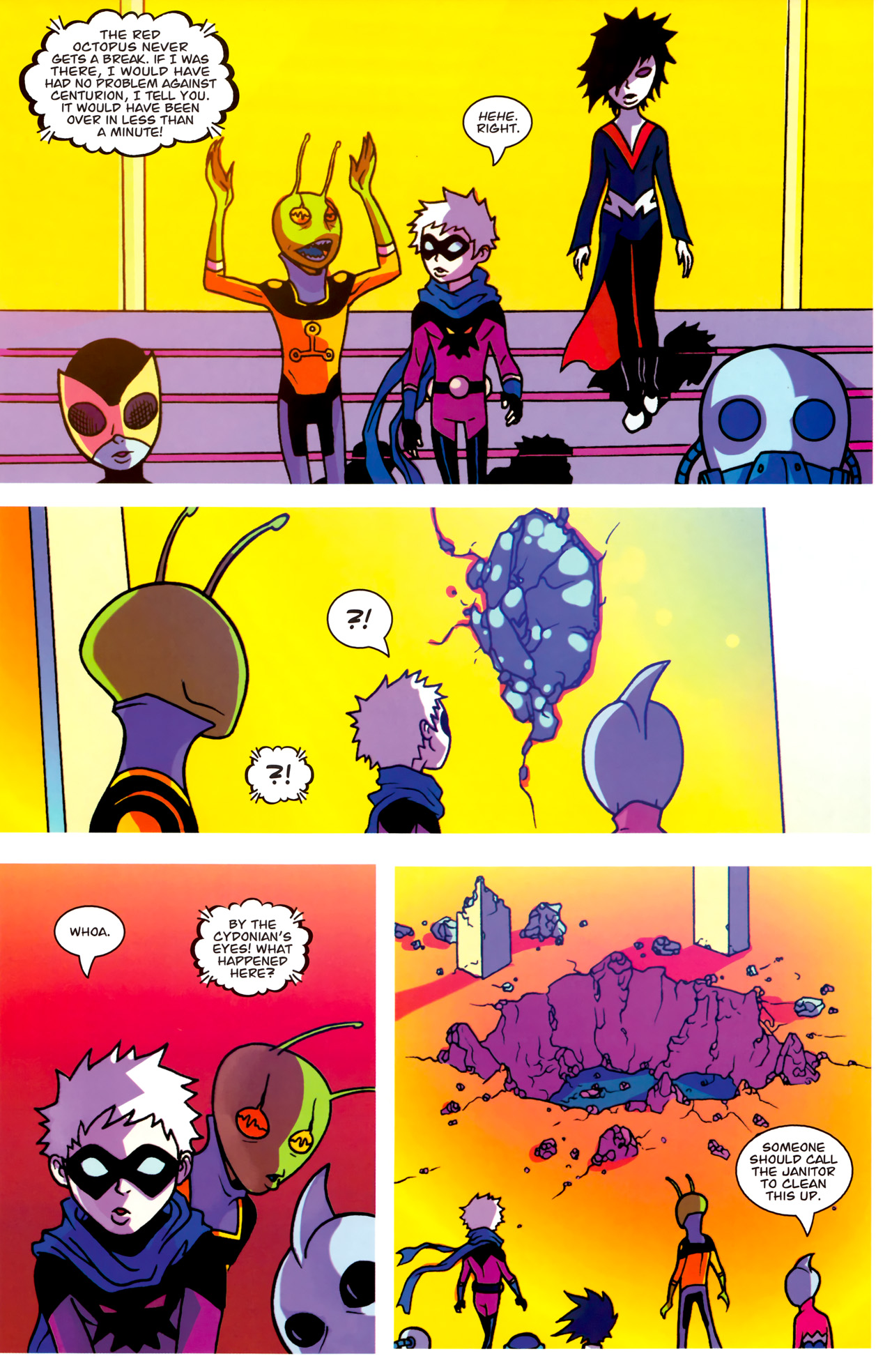 Read online Gladstone's School for World Conquerors (2011) comic -  Issue #2 - 33