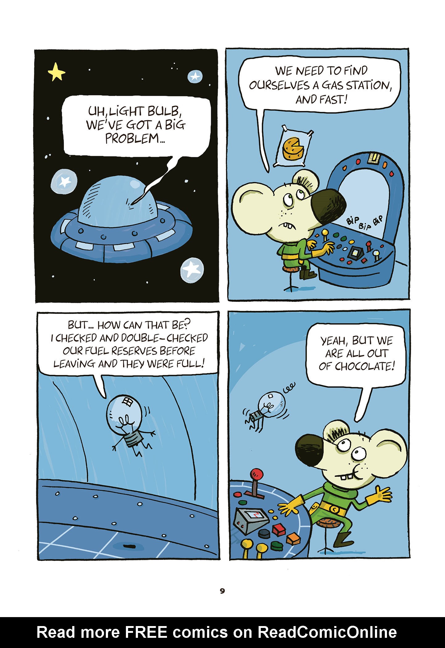 Read online Astro Mouse and Light Bulb comic -  Issue # TPB - 11