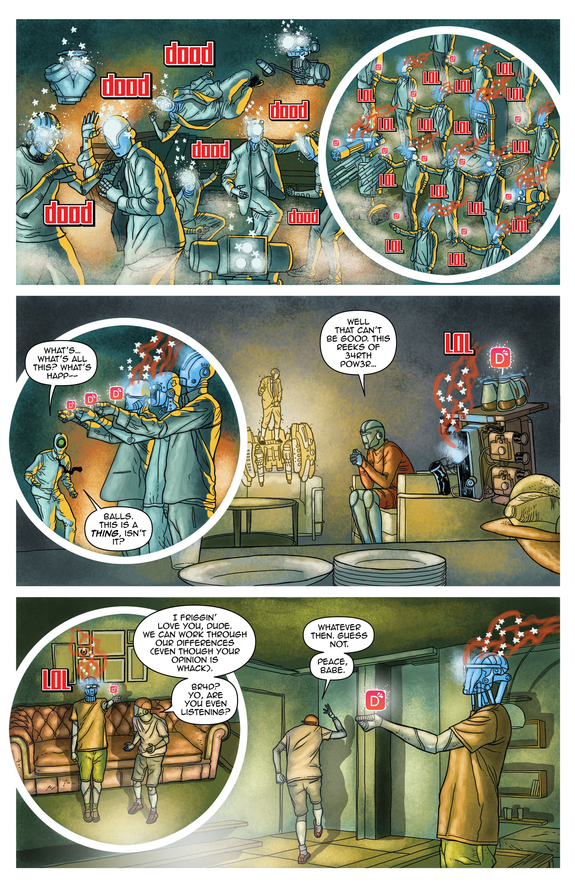 Read online D4VEocracy comic -  Issue #3 - 7