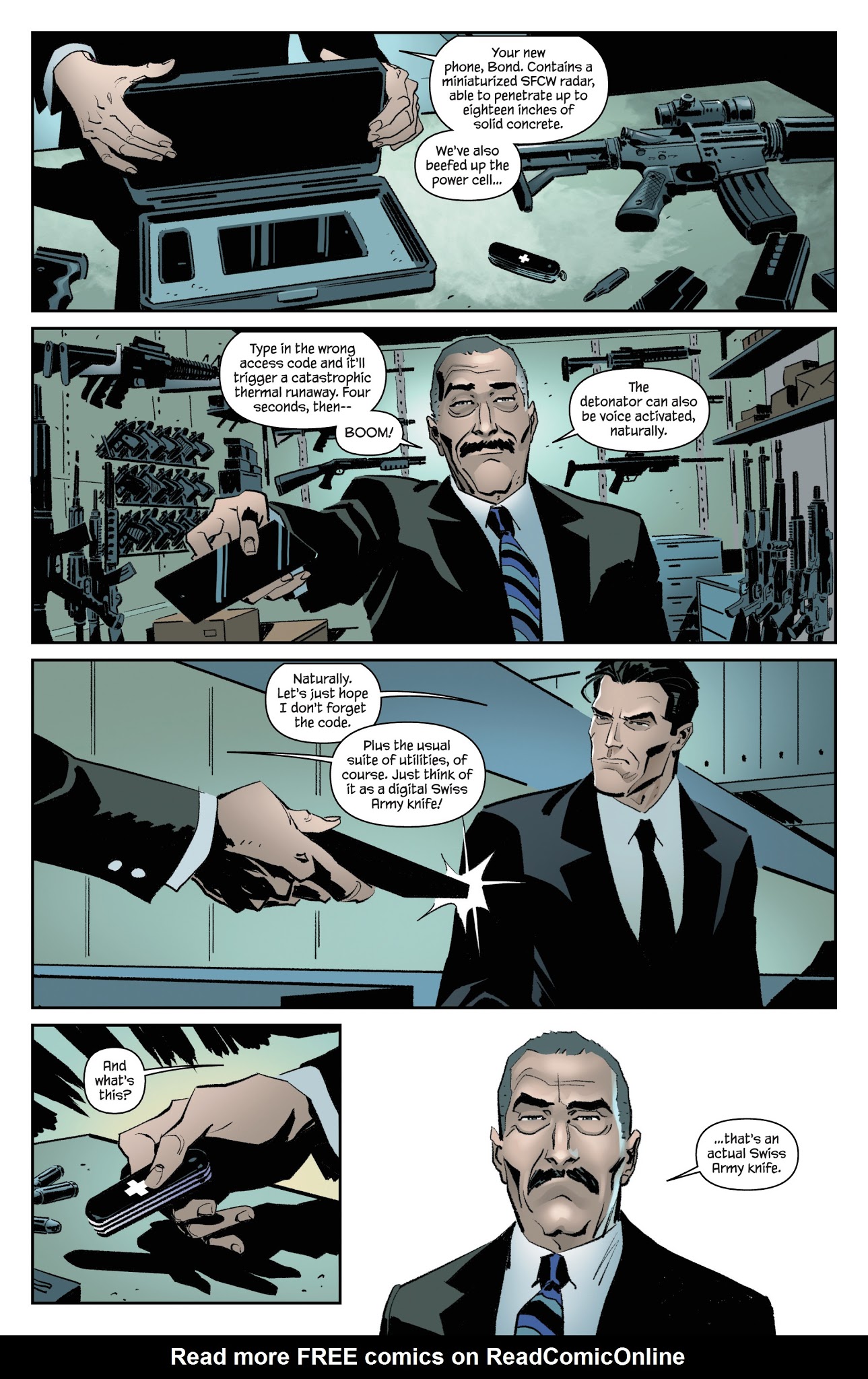 Read online James Bond: Kill Chain comic -  Issue # _TPB - 34