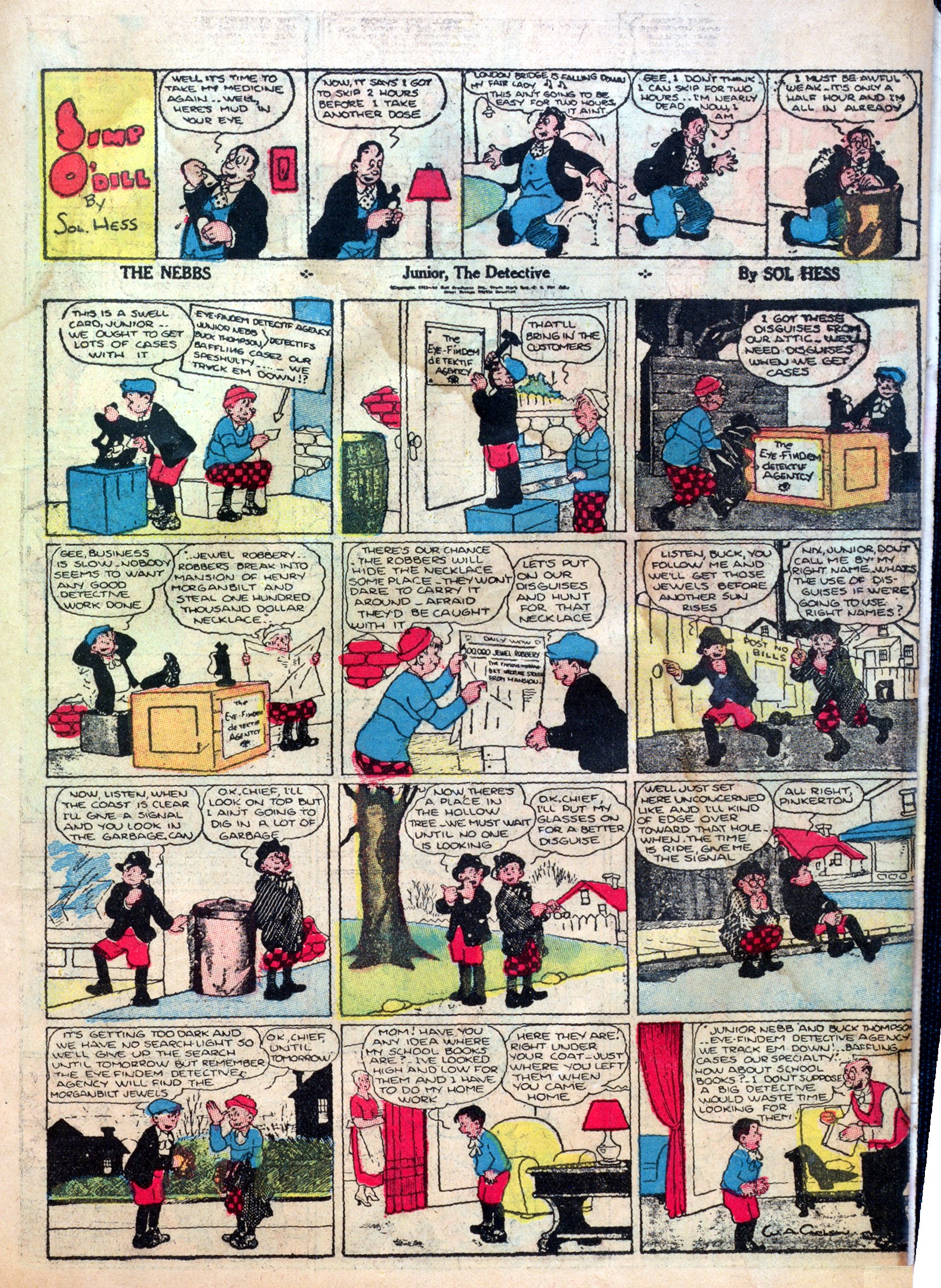Read online Famous Funnies comic -  Issue #1 - 43