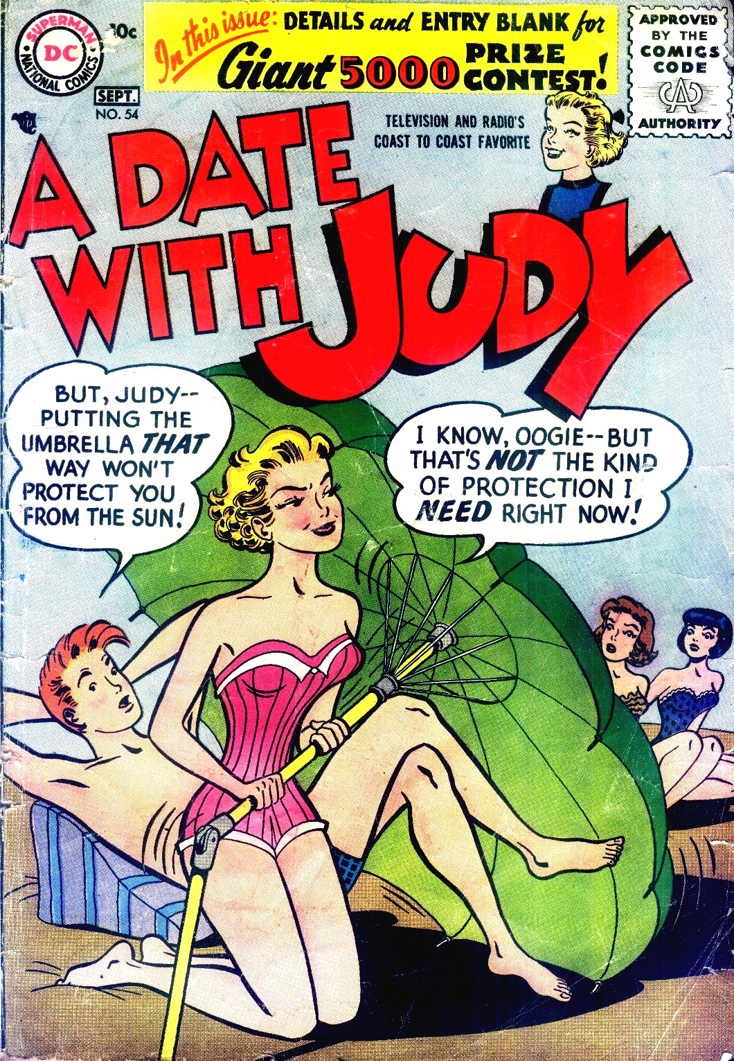 Read online A Date with Judy comic -  Issue #54 - 1