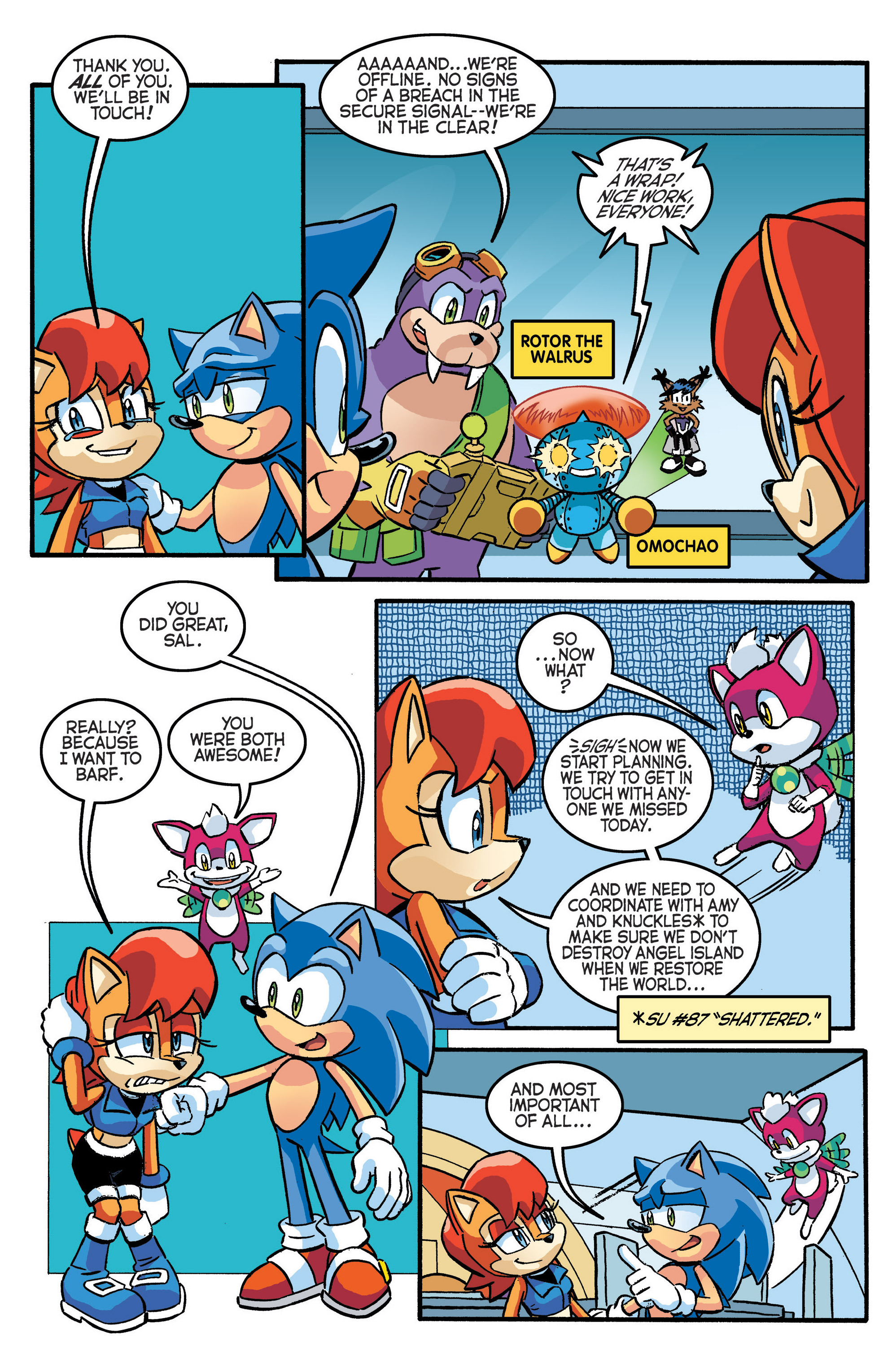 Read online Sonic The Hedgehog comic -  Issue #283 - 11