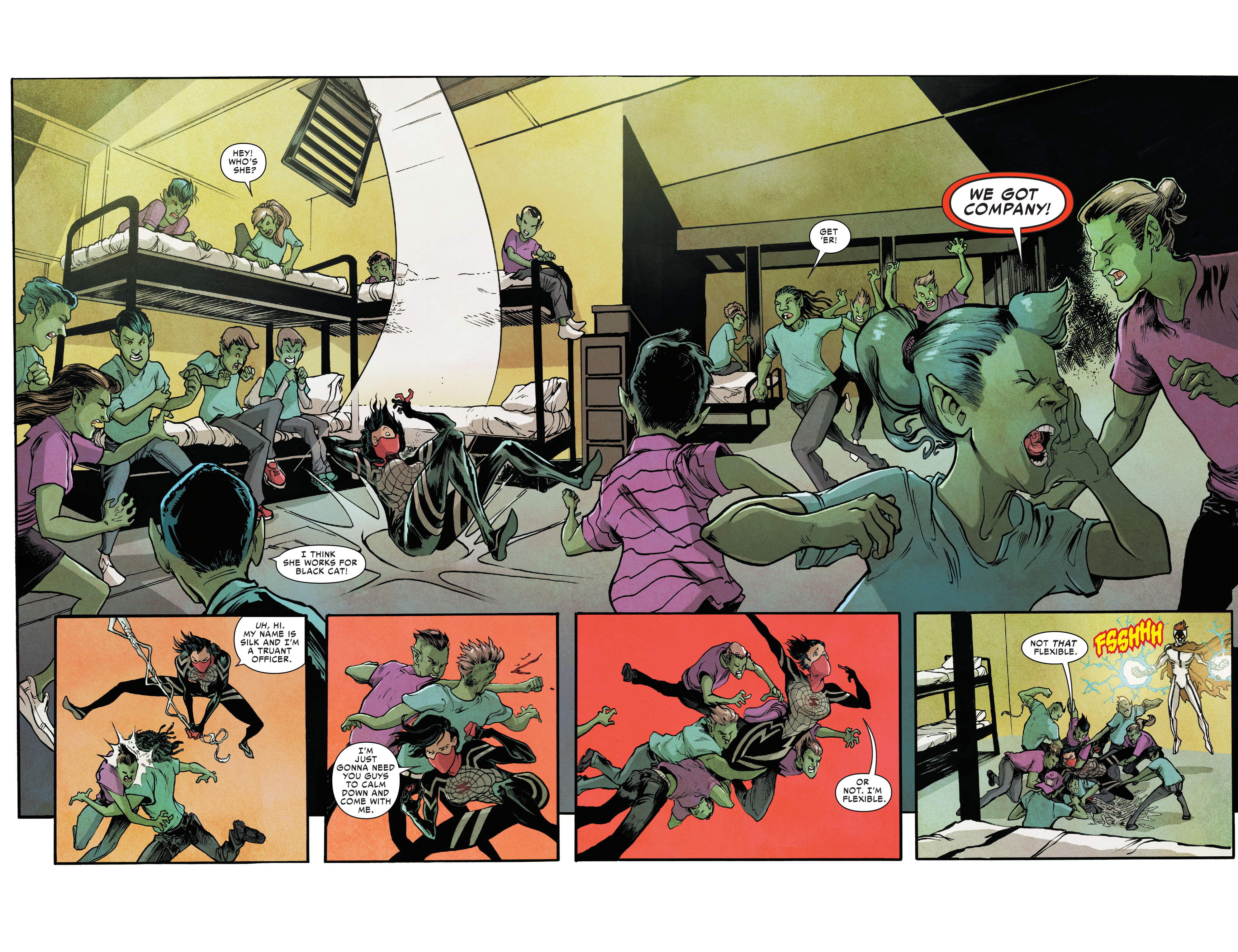 Read online Silk: Out of the Spider-Verse comic -  Issue # TPB 1 (Part 3) - 47