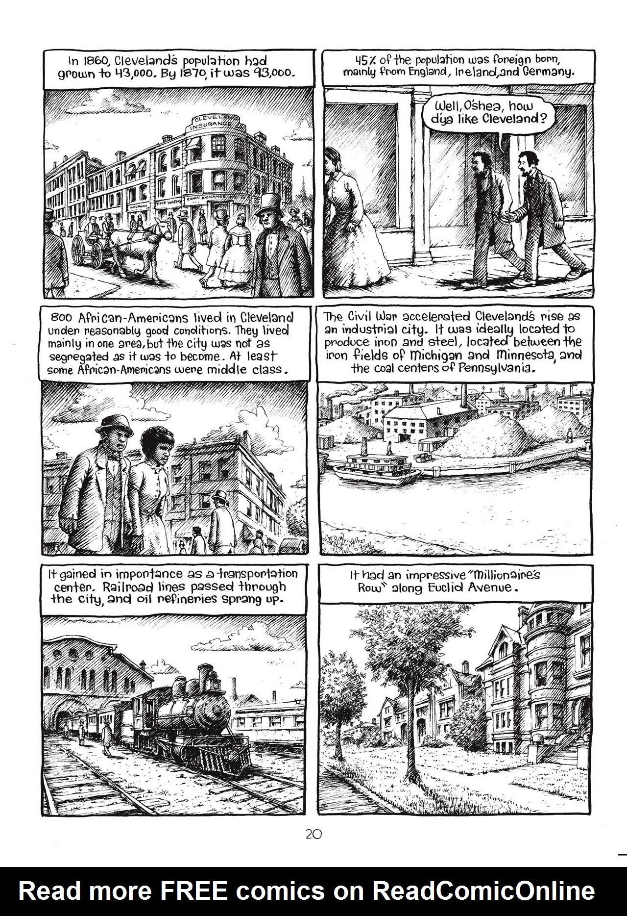 Read online Harvey Pekar's Cleveland comic -  Issue # TPB - 21