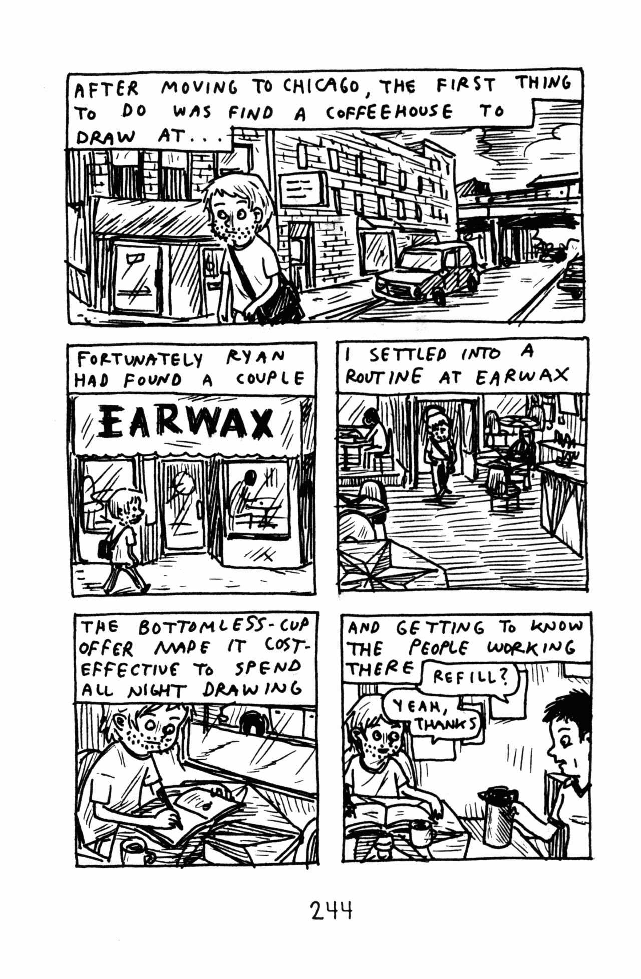 Read online Funny Misshapen Body: A Memoir comic -  Issue # TPB (Part 3) - 45
