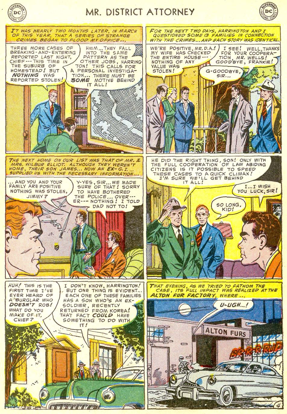 Read online Mr. District Attorney comic -  Issue #35 - 31