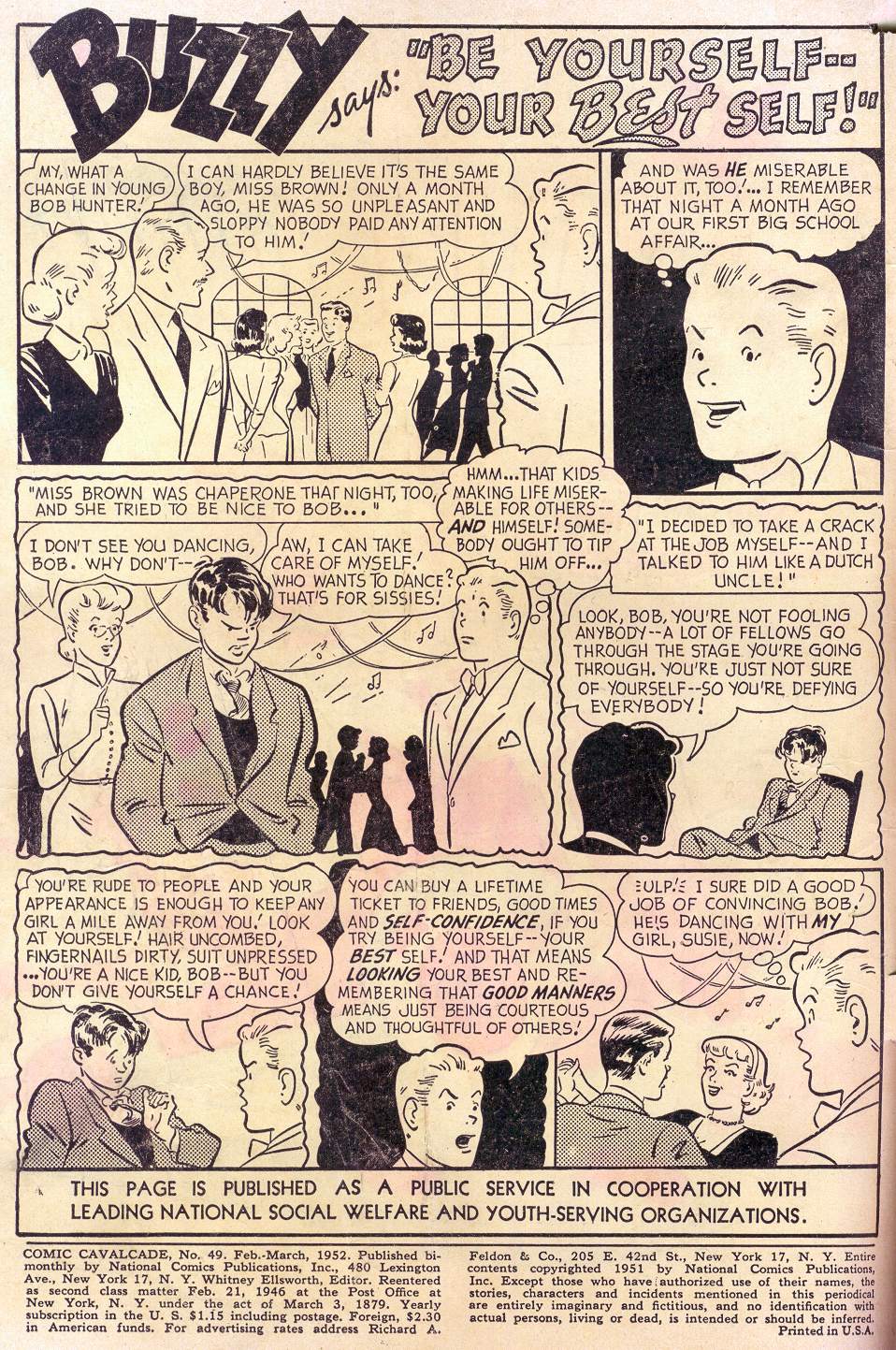 Read online Comic Cavalcade comic -  Issue #49 - 2