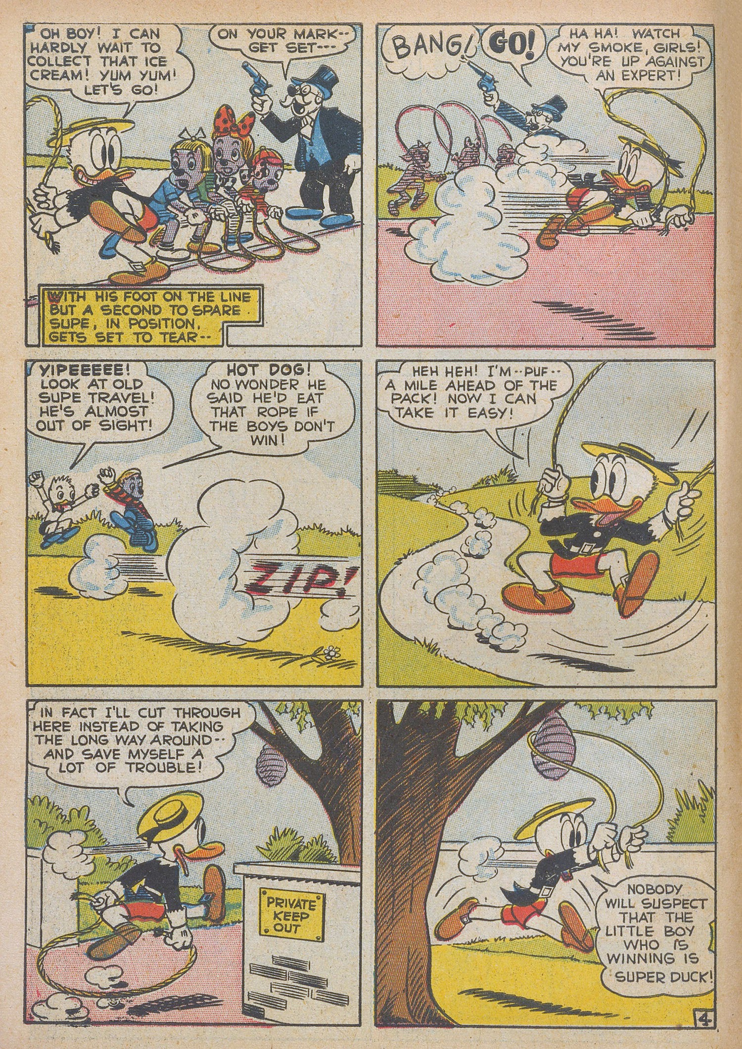Read online Super Duck Comics comic -  Issue #18 - 6