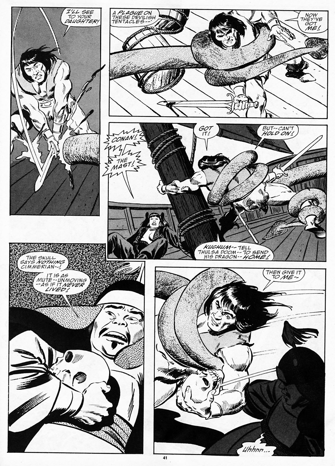 The Savage Sword Of Conan issue 190 - Page 43