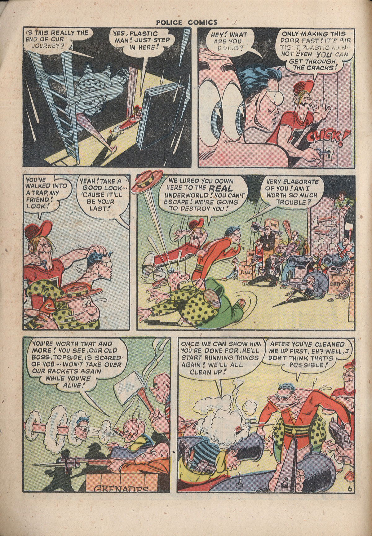 Read online Police Comics comic -  Issue #95 - 8