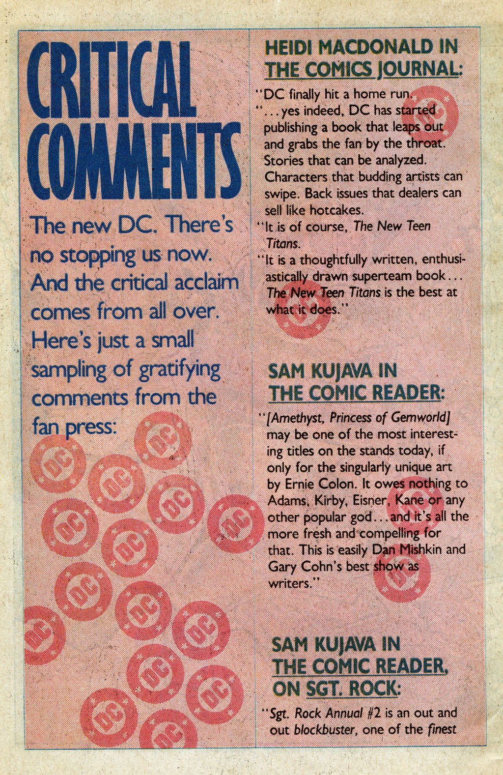 Read online DC Sampler comic -  Issue #1 - 46