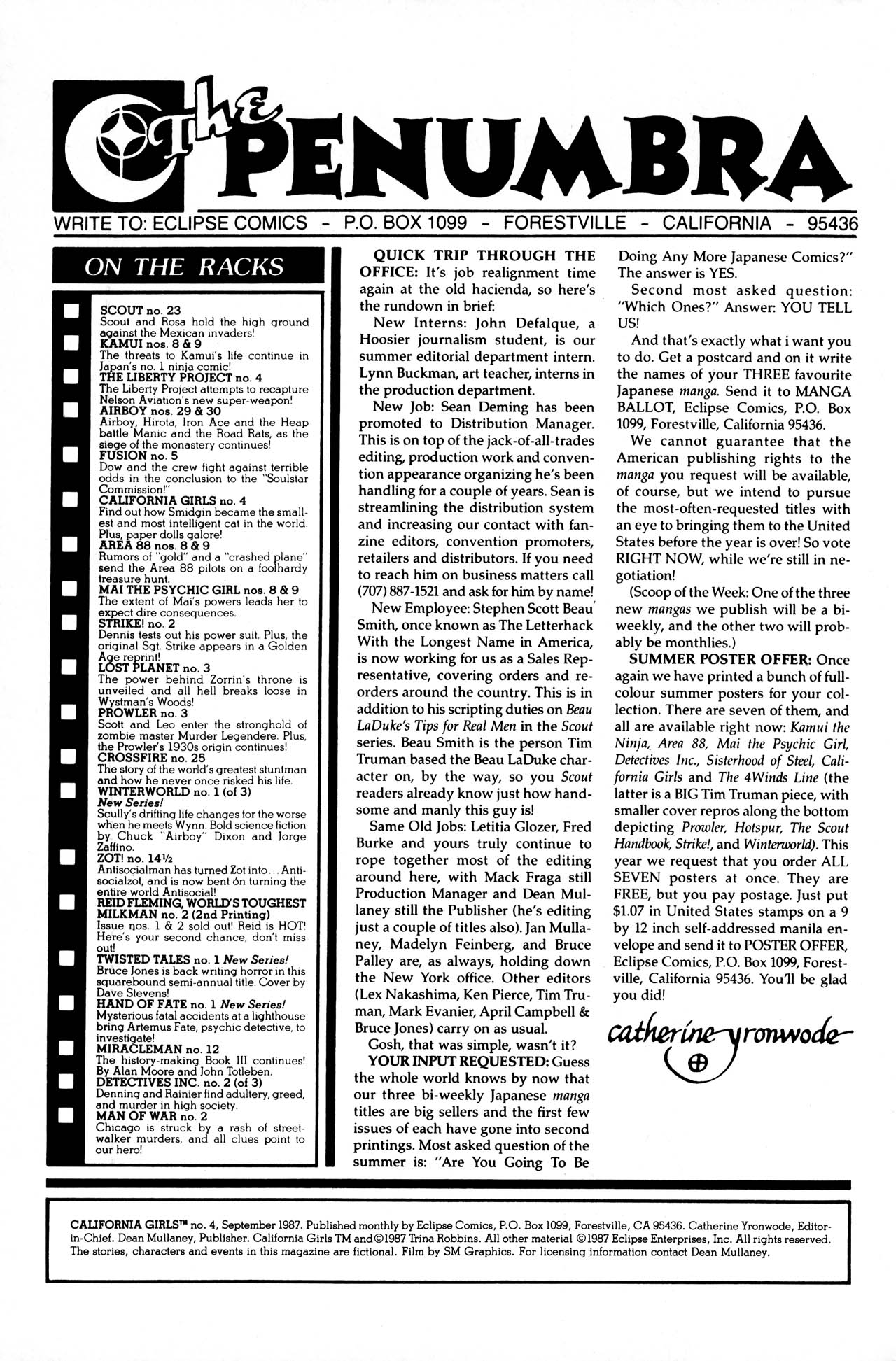 Read online California Girls comic -  Issue #4 - 2