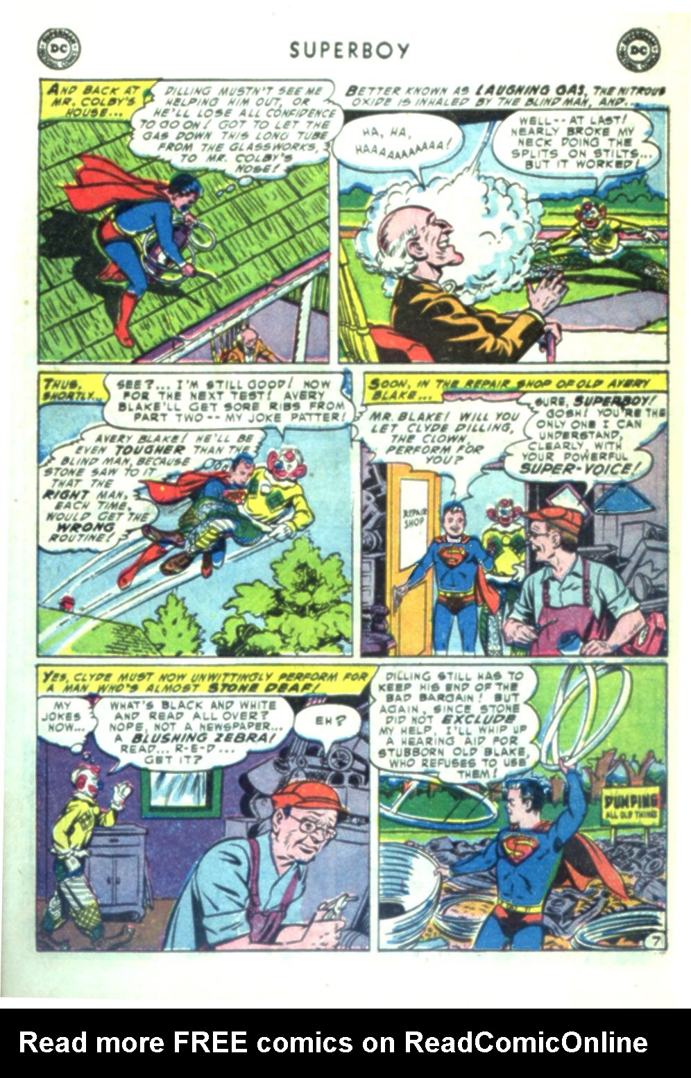 Read online Superboy (1949) comic -  Issue #33 - 7
