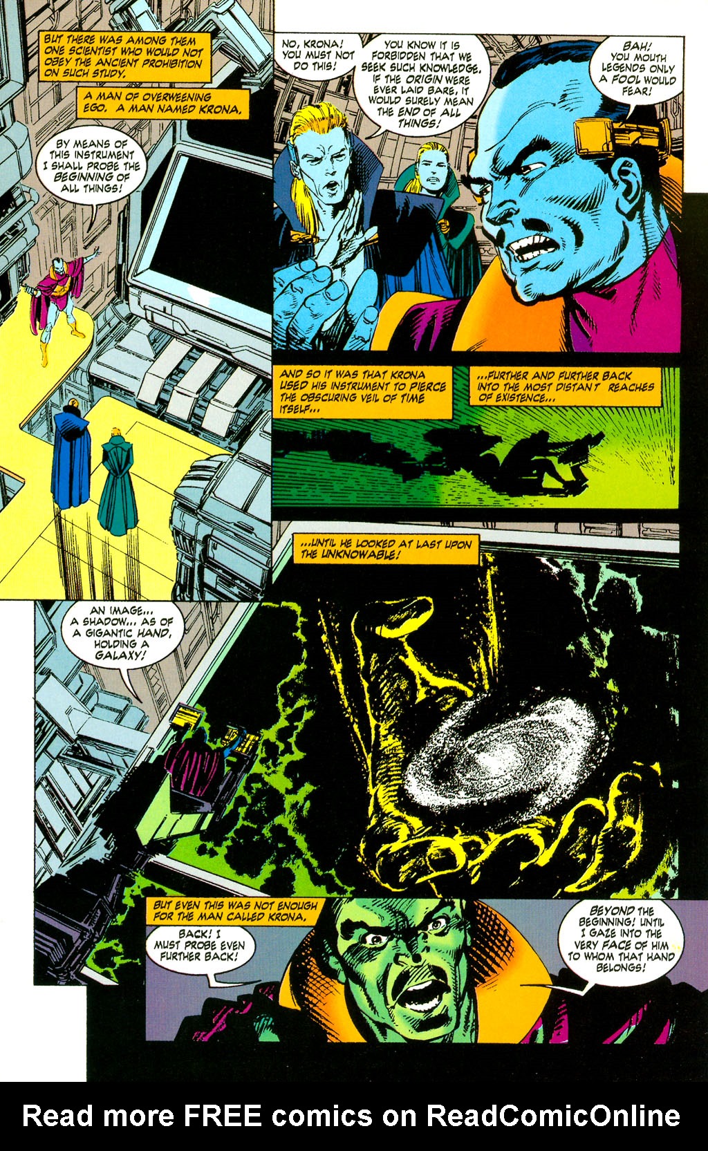 Read online Green Lantern: Ganthet's Tale comic -  Issue # Full - 5