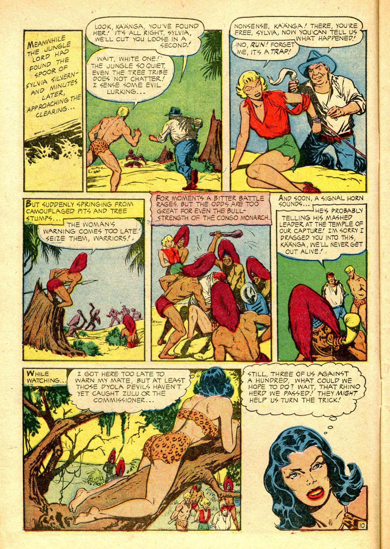 Read online Jungle Comics comic -  Issue #137 - 12