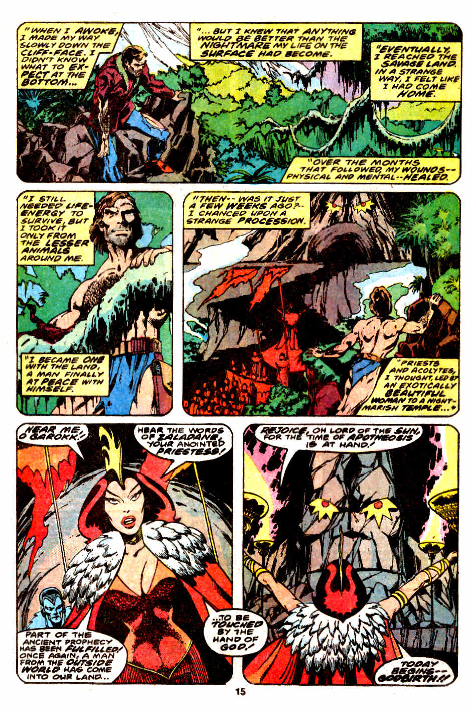 Read online Classic X-Men comic -  Issue #21 - 16