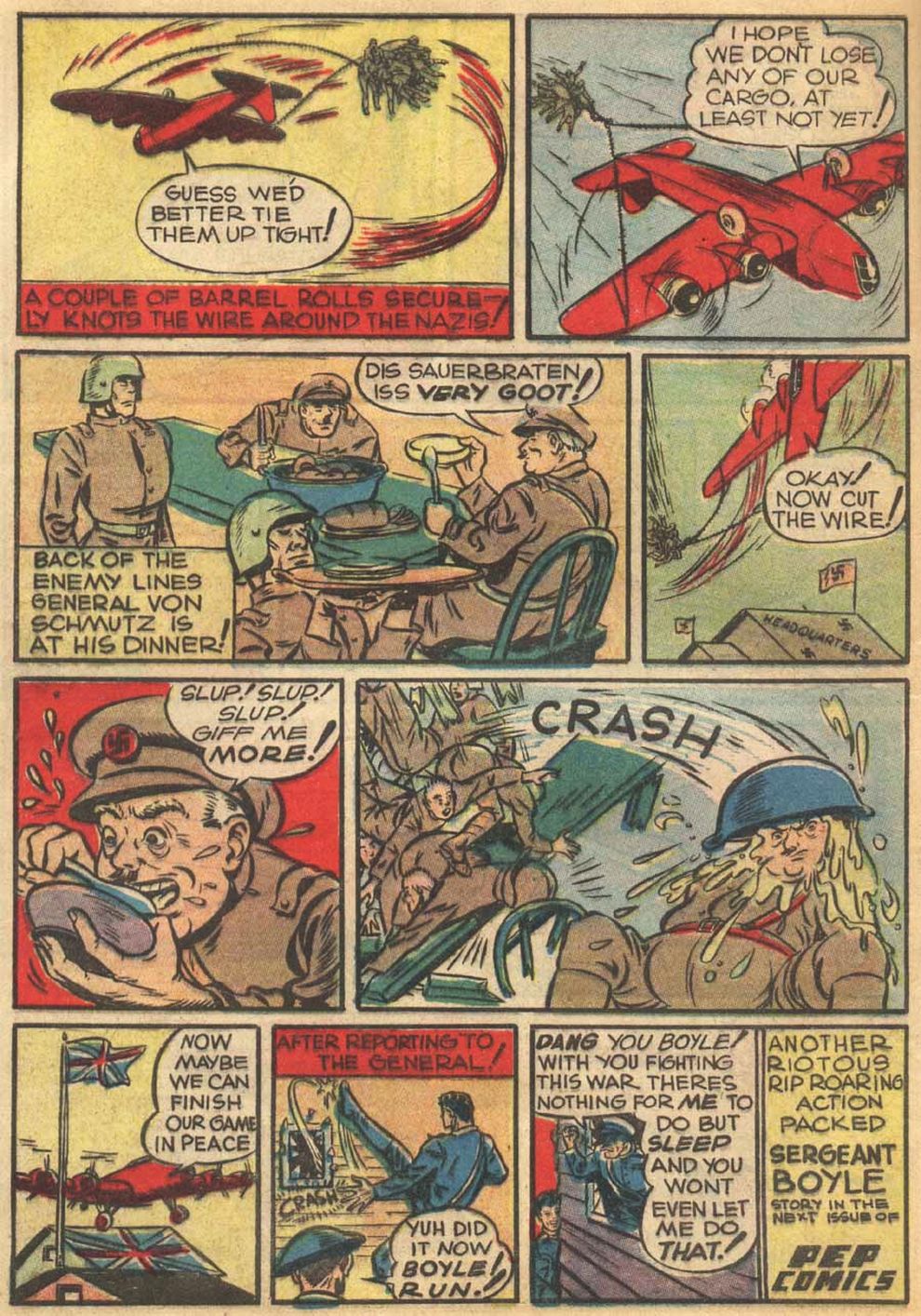 Read online Pep Comics comic -  Issue #4 - 40