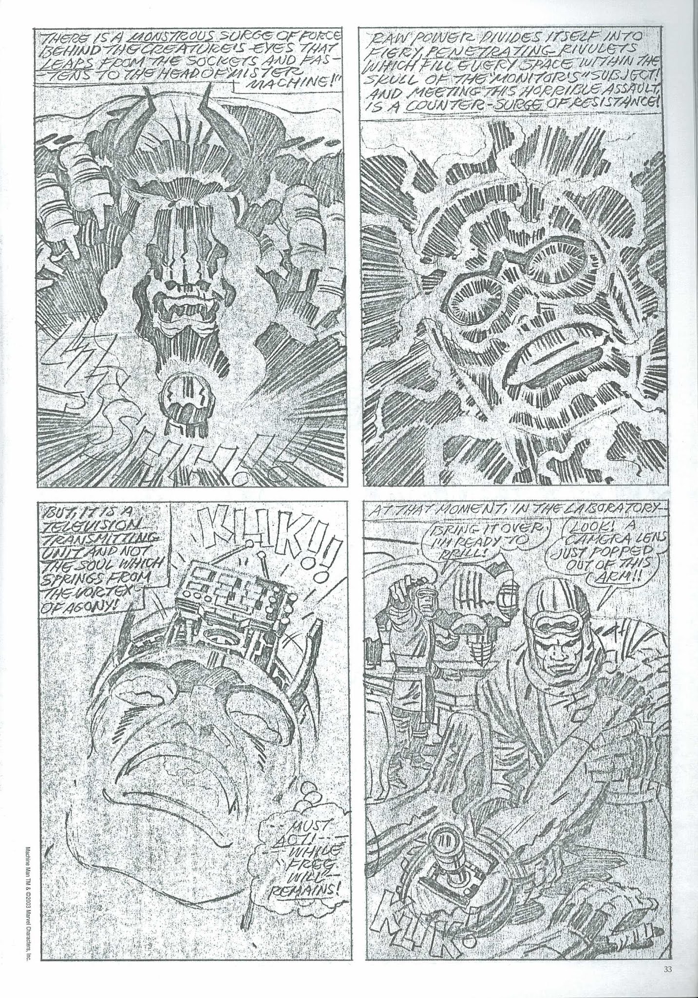 Read online The Jack Kirby Collector comic -  Issue #39 - 35