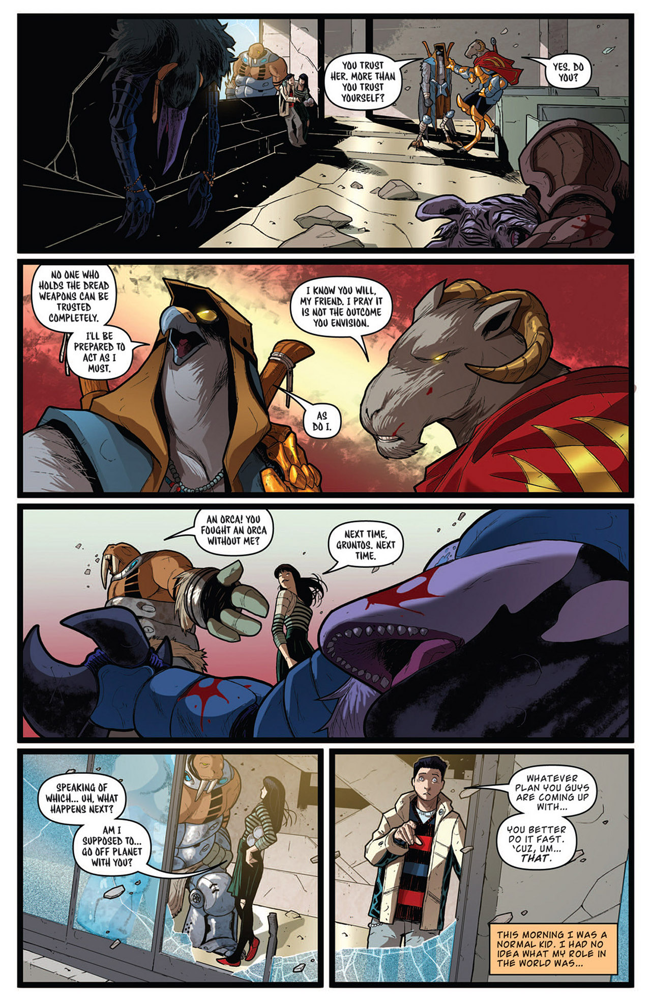 Read online Battle Beasts comic -  Issue #4 - 22