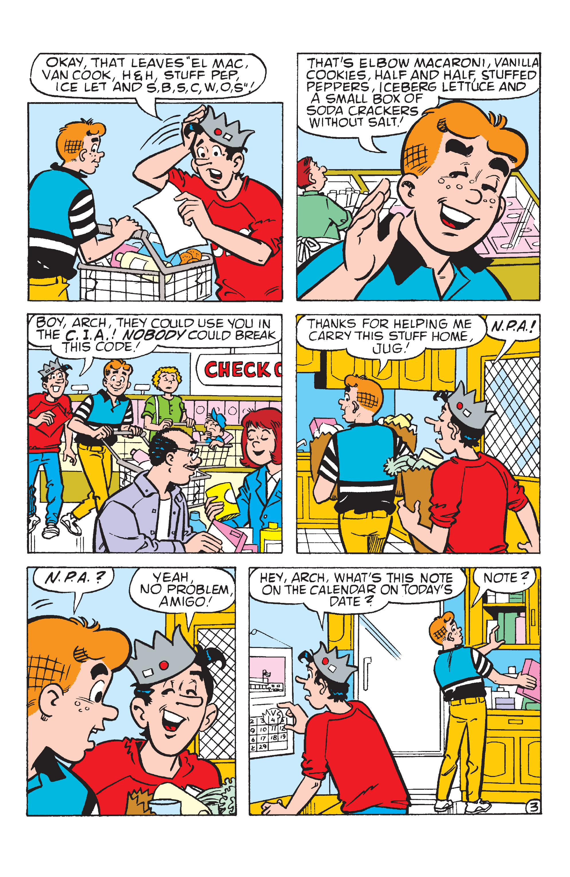 Read online Archie & Friends: Bromances comic -  Issue # TPB - 46
