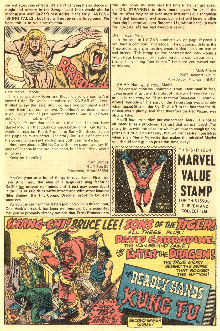 Read online Ka-Zar comic -  Issue #4 - 14