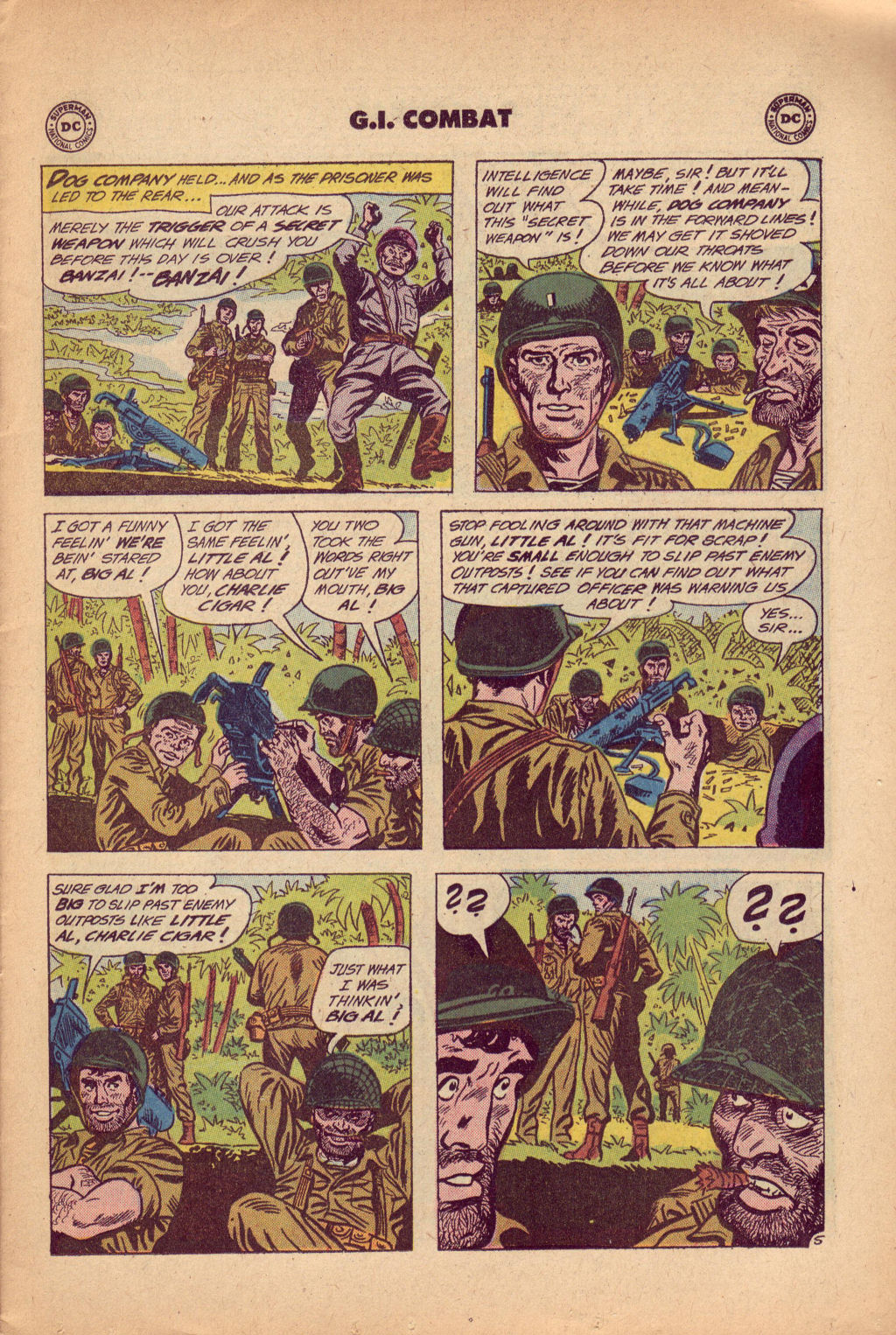Read online G.I. Combat (1952) comic -  Issue #85 - 7
