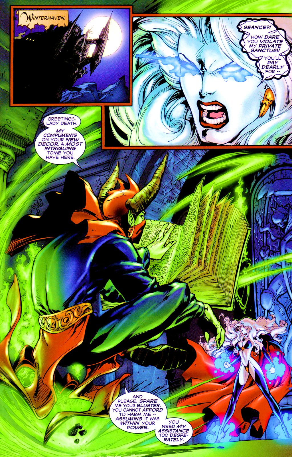Read online Lady Death: Tribulation comic -  Issue #1 - 12