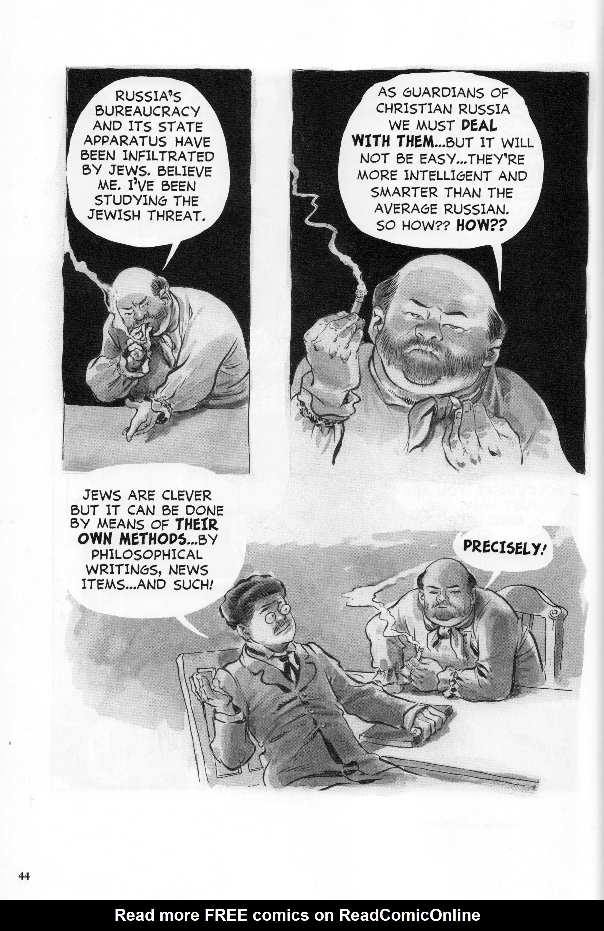 Read online The Plot: The Secret Story of the Protocols of the Elders of Zion comic -  Issue # TPB (Part 1) - 55