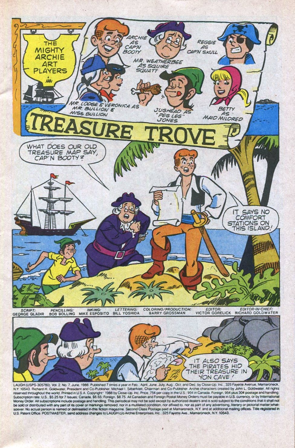 Read online Laugh comic -  Issue #7 - 3