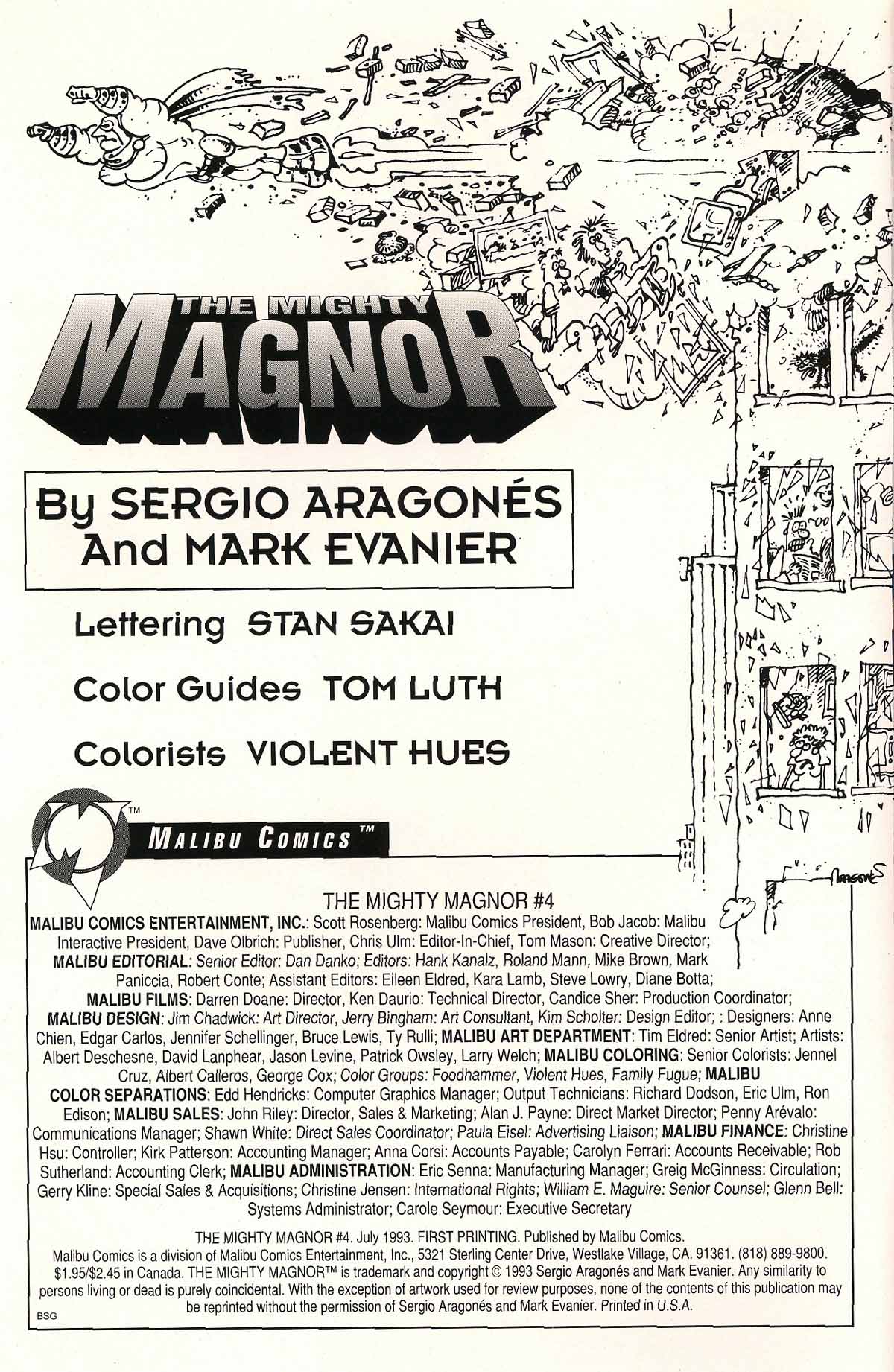 Read online The Mighty Magnor comic -  Issue #4 - 2