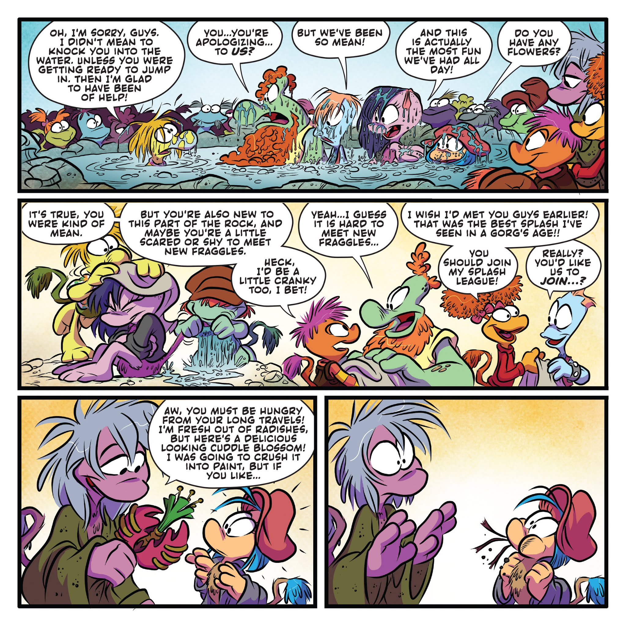 Read online Jim Henson's Fraggle Rock comic -  Issue #2 - 27