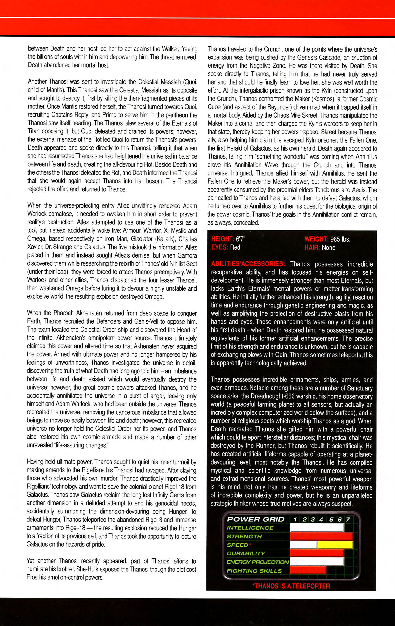 Read online All-New Official Handbook of the Marvel Universe A to Z comic -  Issue #11 - 32