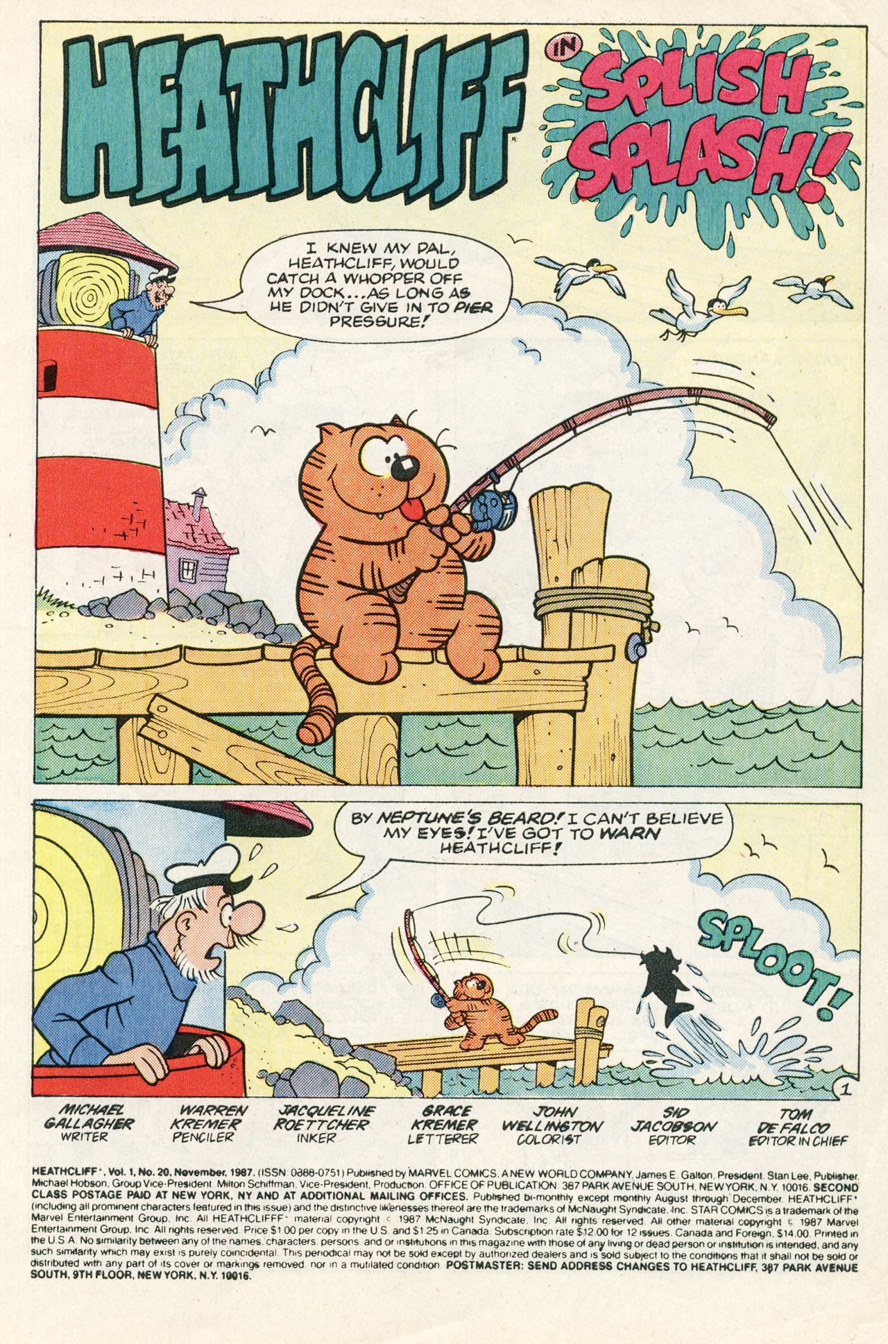 Read online Heathcliff comic -  Issue #20 - 3