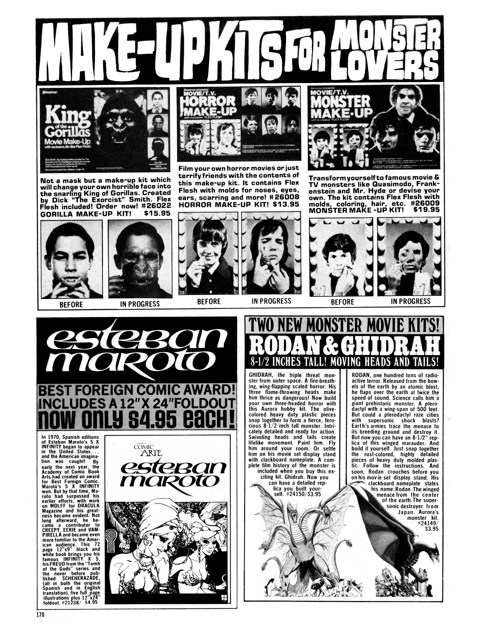 Read online Eerie Archives comic -  Issue # TPB 18 - 167