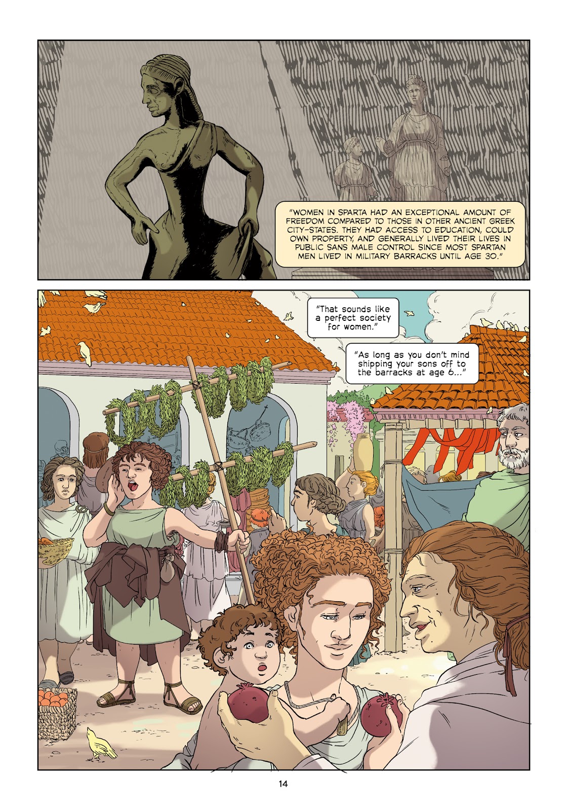 Amazons, Abolitionists, and Activists: A Graphic History of Women's Fight for Their Rights issue TPB (Part 1) - Page 22