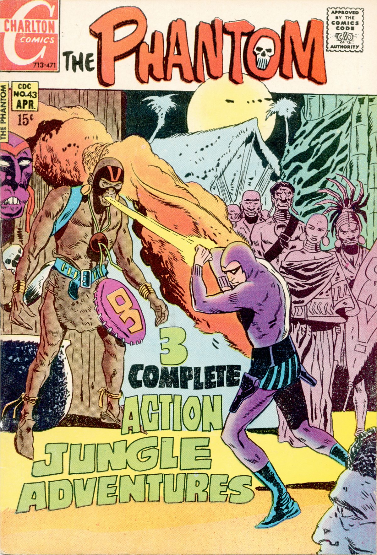 Read online The Phantom (1969) comic -  Issue #43 - 1