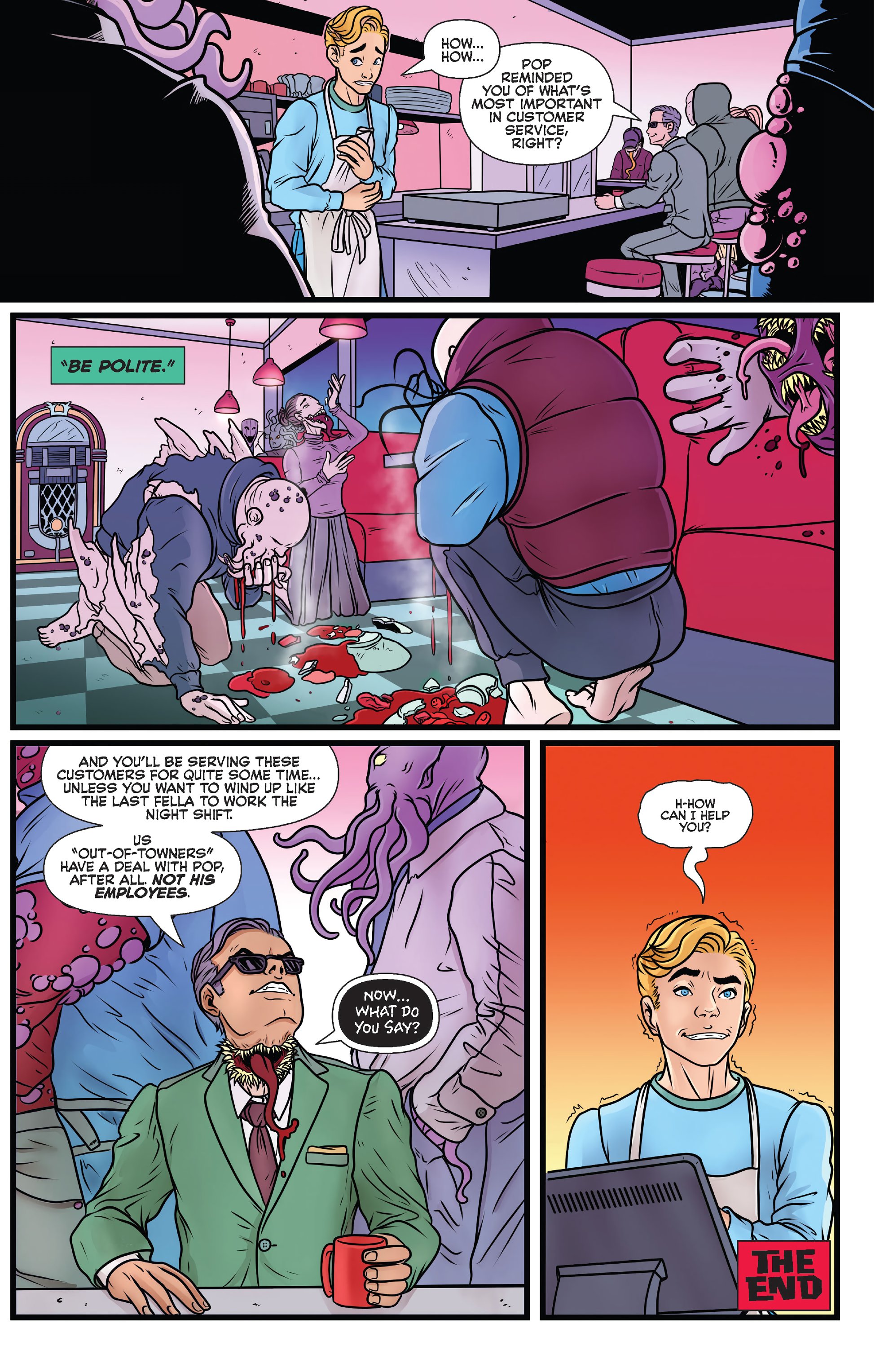 Read online Pop's Chocklit Shoppe of Horrors comic -  Issue # Full - 12