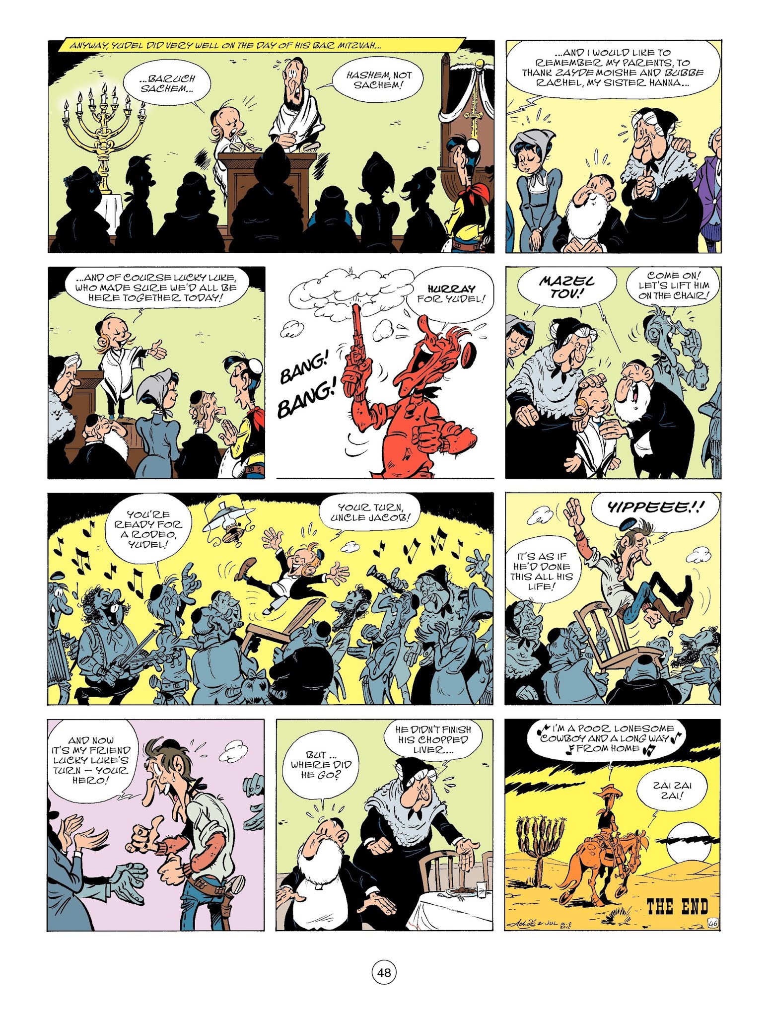 Read online A Lucky Luke Adventure comic -  Issue #66 - 50