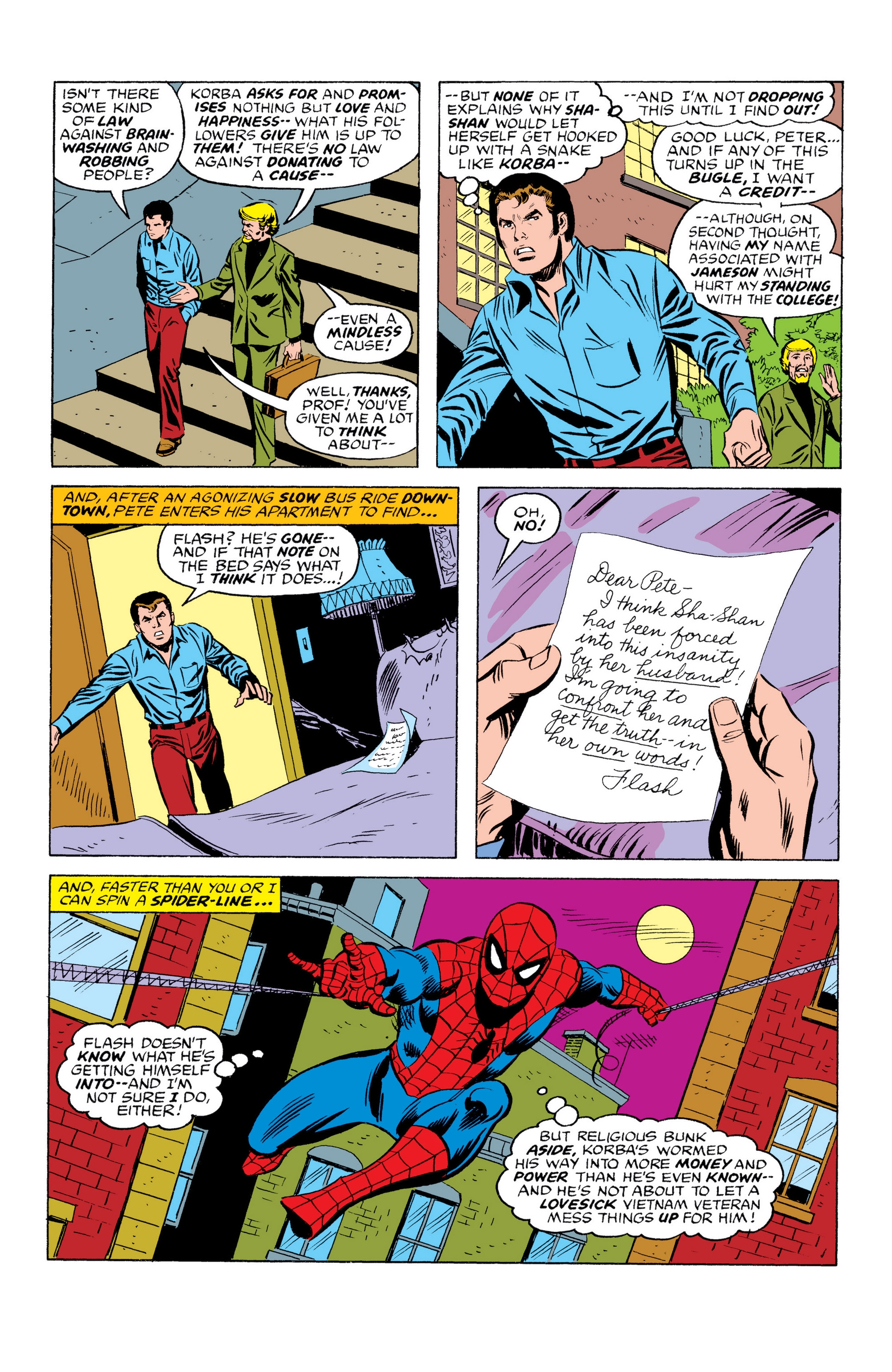 Read online Marvel Masterworks: The Spectacular Spider-Man comic -  Issue # TPB (Part 3) - 6