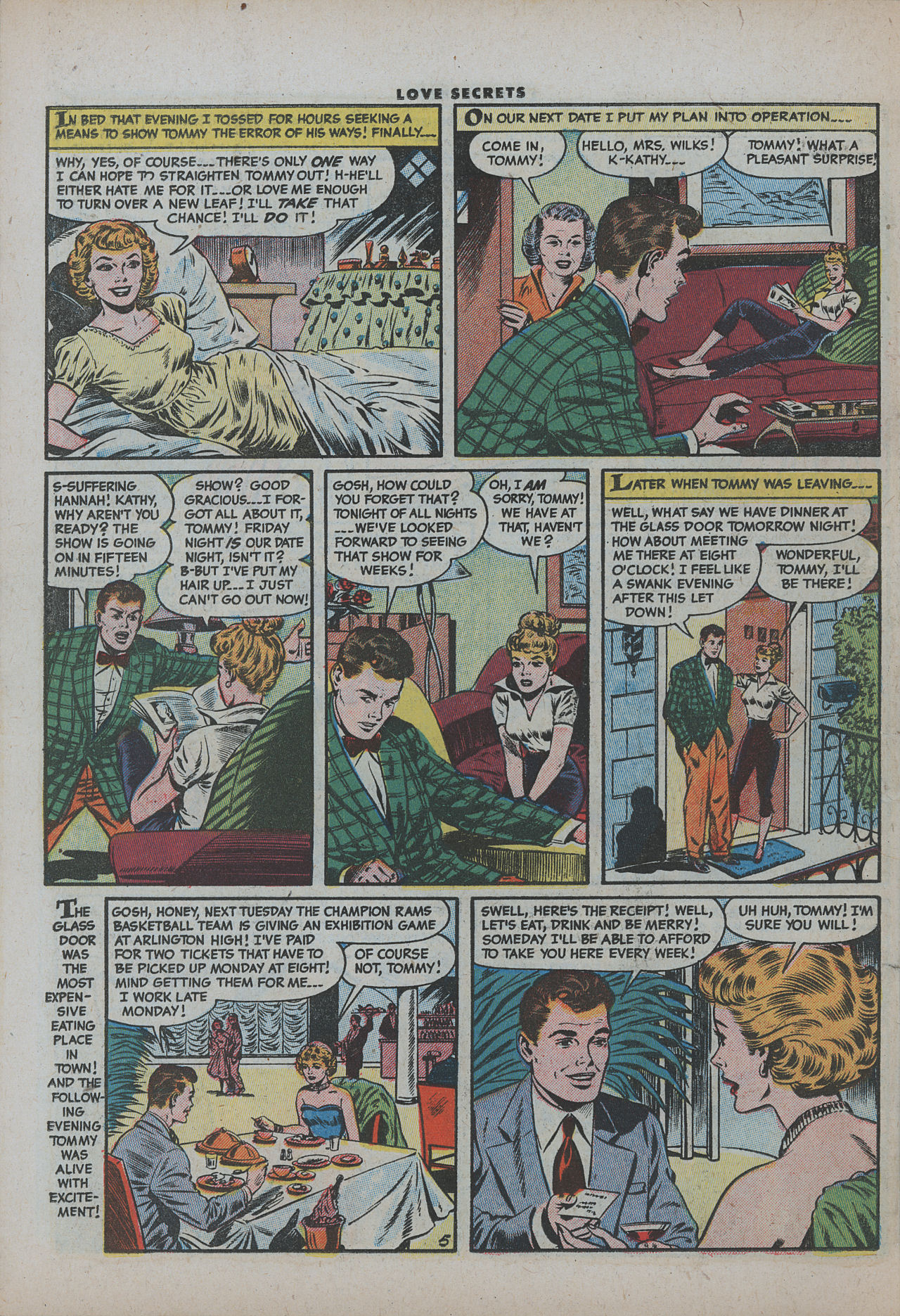 Read online Love Secrets (1953) comic -  Issue #44 - 22